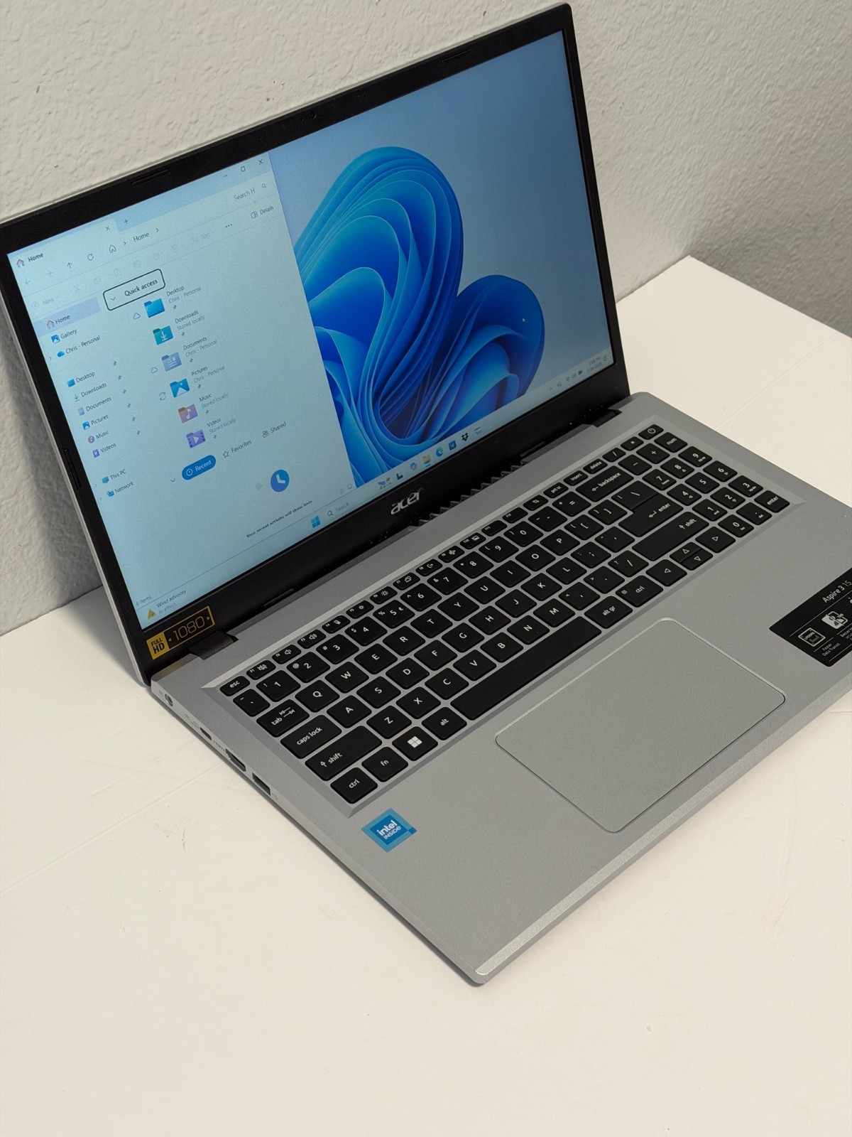 Acer Aspire 3 Laptop 15″ N23H4 8GB RAM 128GB SSD Intel N200 128GB UHD Graphics