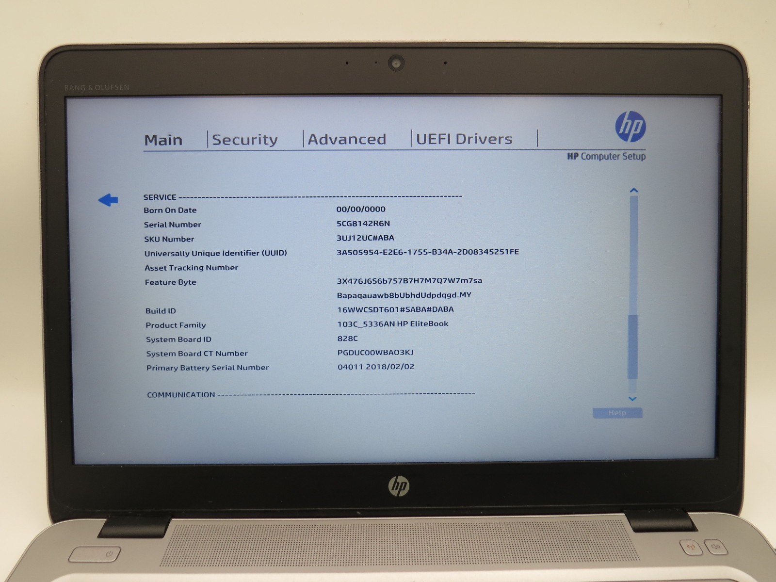 HP Elitebook 840 G4 | i5-7300U @ 2.6GHz | 16GB DDR4 | 256GB m2 | No OS/AC
