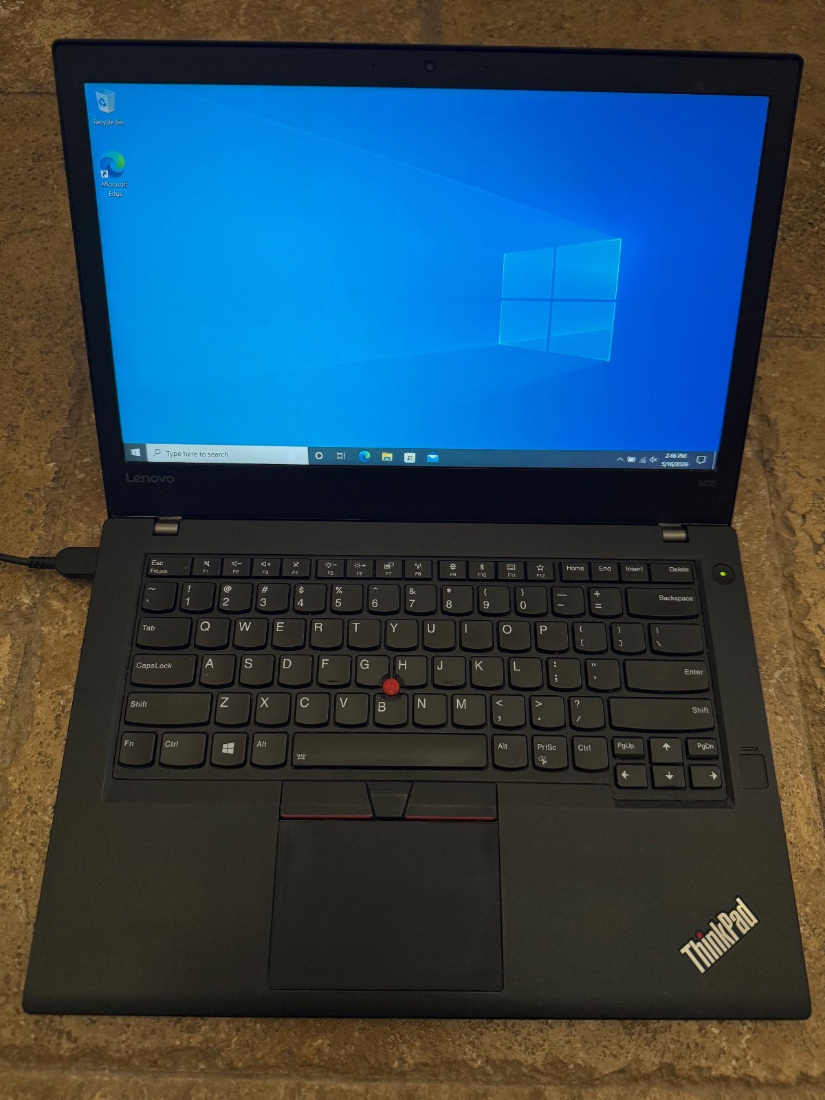 Lenovo ThinkPad T470 Intel Core i7-7600U 2.80GHz 16GB 512GB M.2 SSD