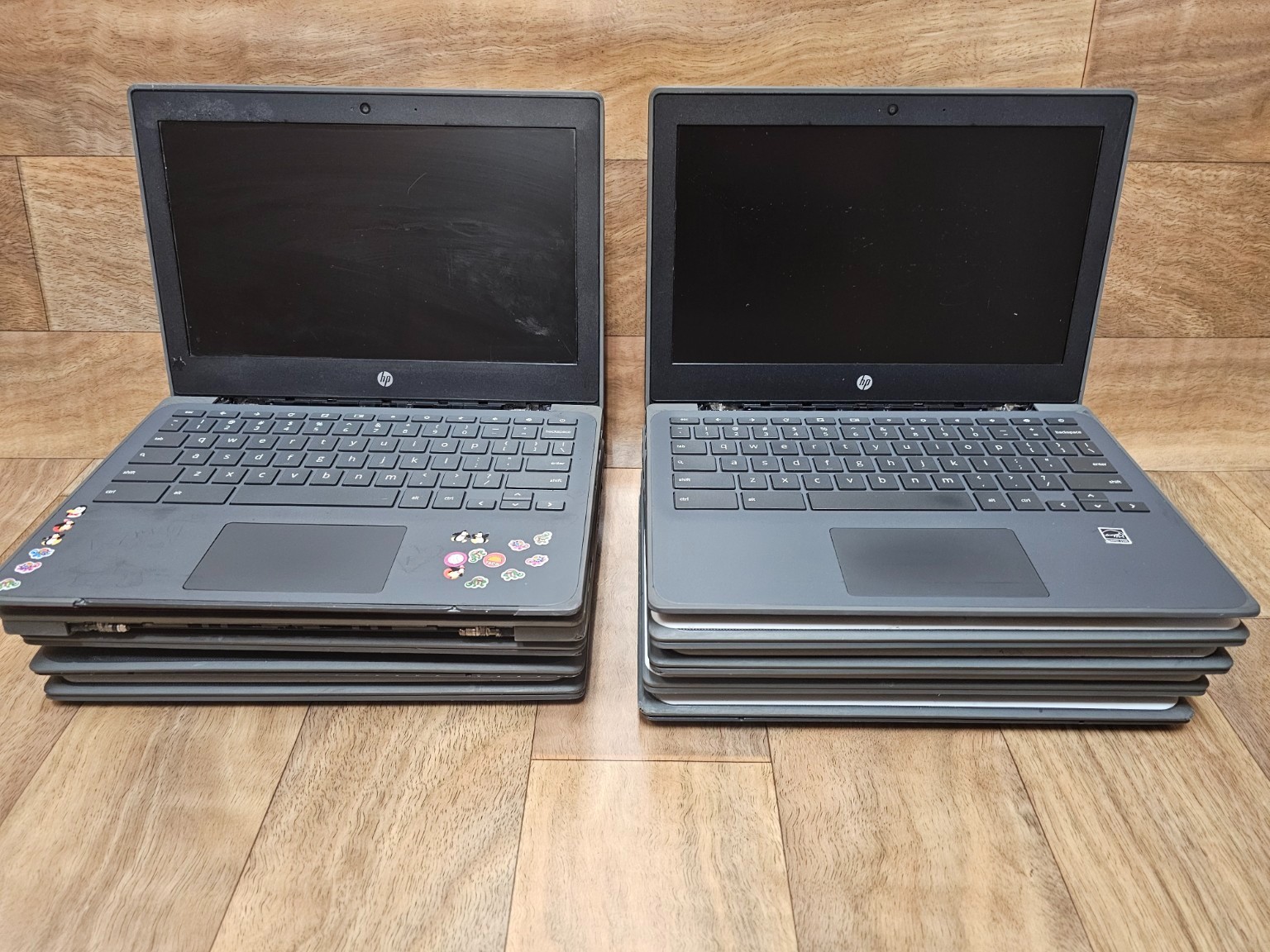 Lot of 10 HP Chromebook 11A G8 EE 11.6″ A4-9120C 4GB 32GB Parts Repair Locked