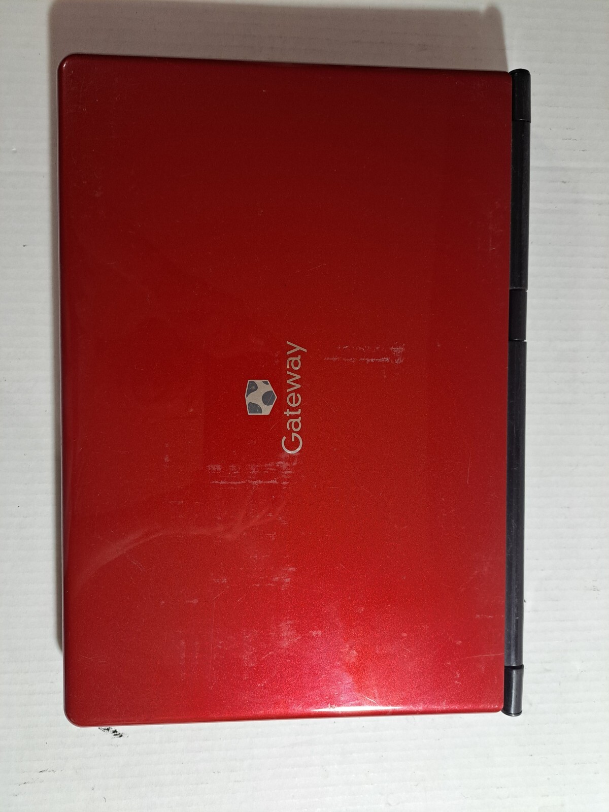 GATEWAY M-2626U LAPTOP PC PARTS OR REPAIR NO POWER NO HDD NO RAM RARE RED COVER!