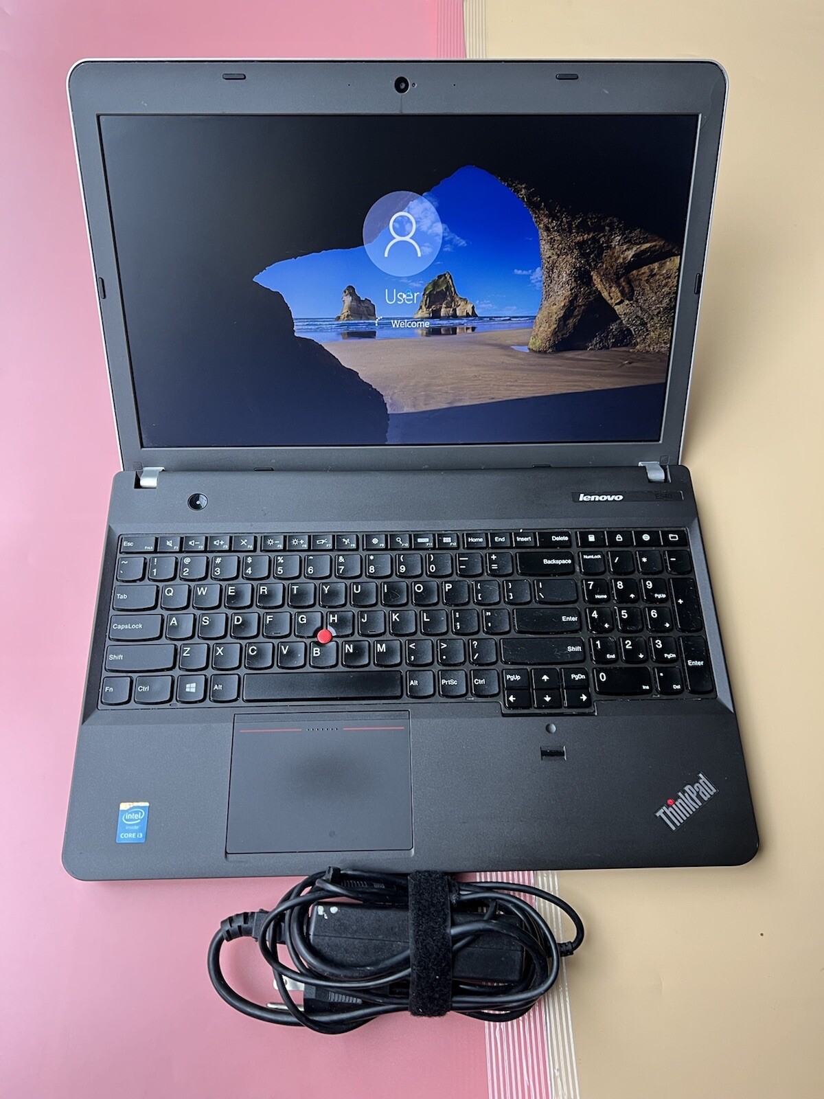 LENOVO THINKPAD E540 15.6″ Core i3-4000M 4GB RAM 120GB SSD WEBCAM BLUETOOTH