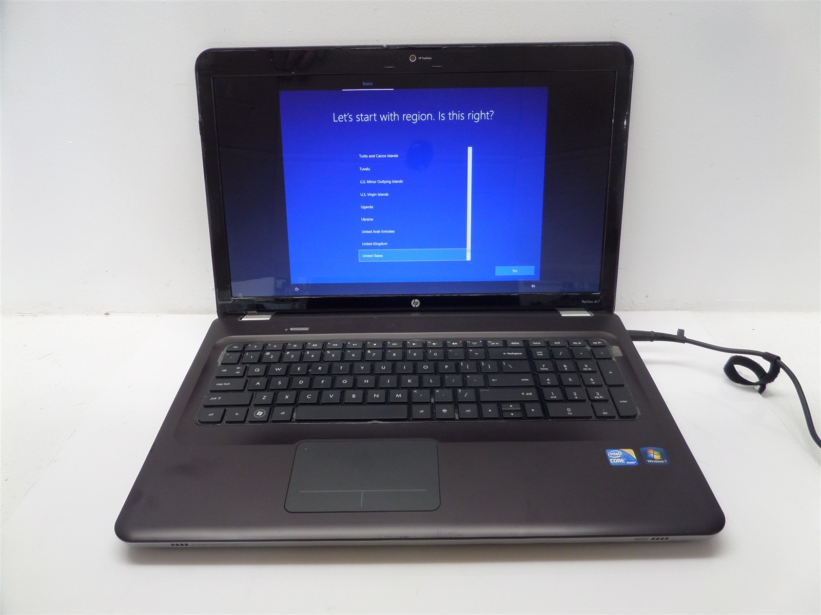 HP Pavilion dv7 Laptop 17.3″ w/ i5-M460 2.53GHz CPU 4GB RAM 500GB HDD Win10