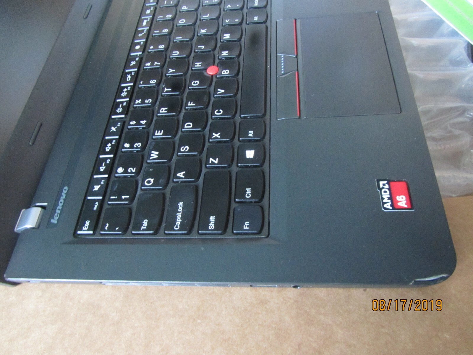 20DE001PUS ThinkPad E455 AMD A6-7000 4GB RAM 500GB HD 14.0″ HD Win7 Pro Win10