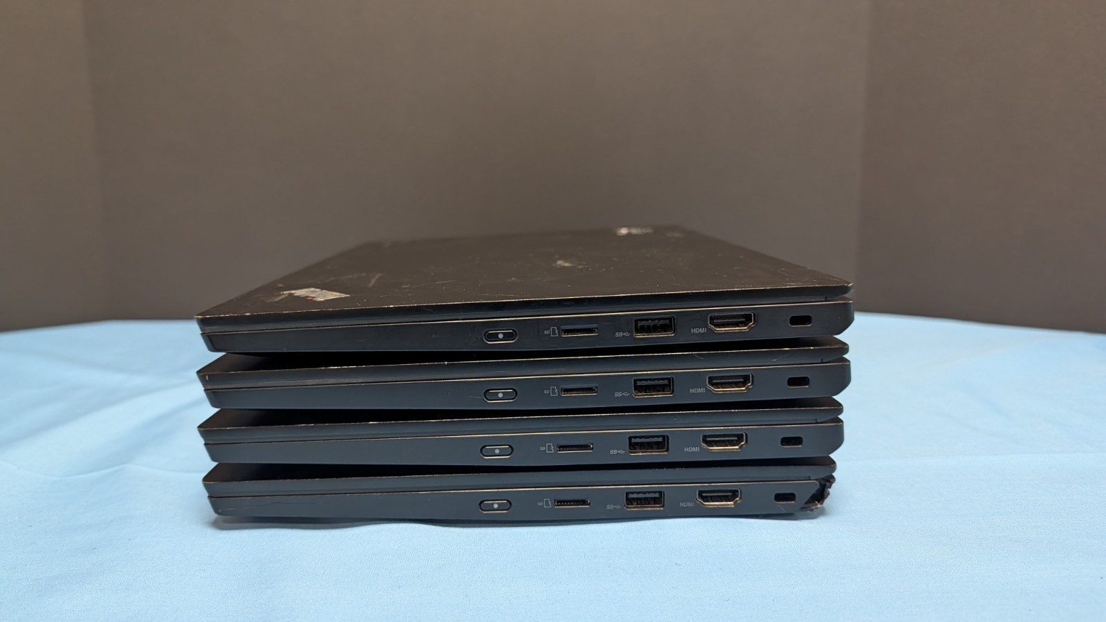 LOT OF 4 LENOVO L13 GEN 2 – INTEL i5-1135G7 8GB RAM NO HDD MULTIPLE ISSUES READ!