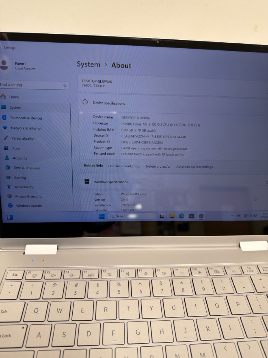 SAMSUNG NP730QCJ (P21026957)