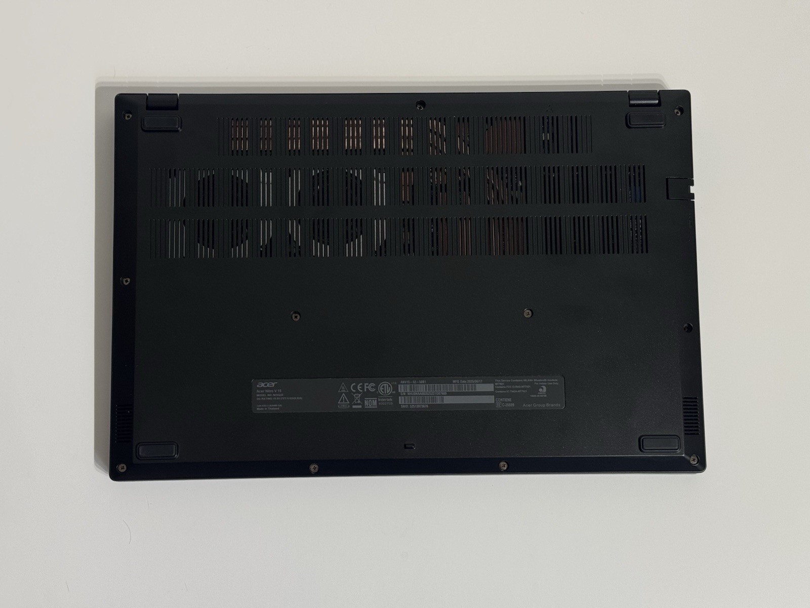 Acer Nitro V 15 ANV15-52 15.6″ 144Hz i5-13420H 2.1GHz 32GB DDR5 512GB RTX 4050