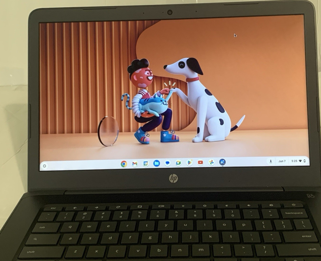 HP Touch Screen Chromebook 14-ca061dx 14″ Intel N3450 1.1GHz 4GB RAM 32GB SSD