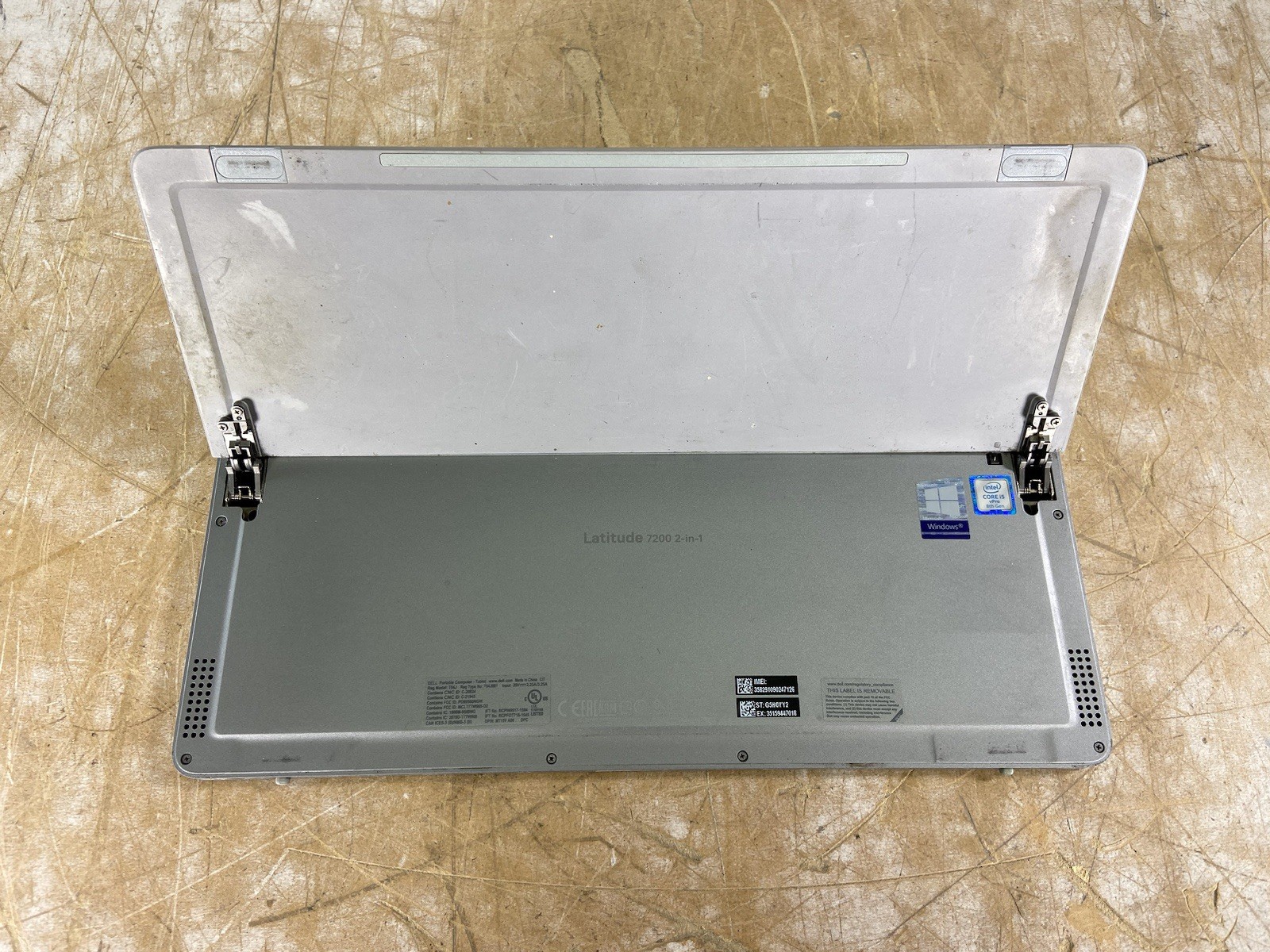 DELL LATITUDE 7200 2-IN-1 i5-8365U @ 1.60GHz, 16GB RAM, NO HDD/OS