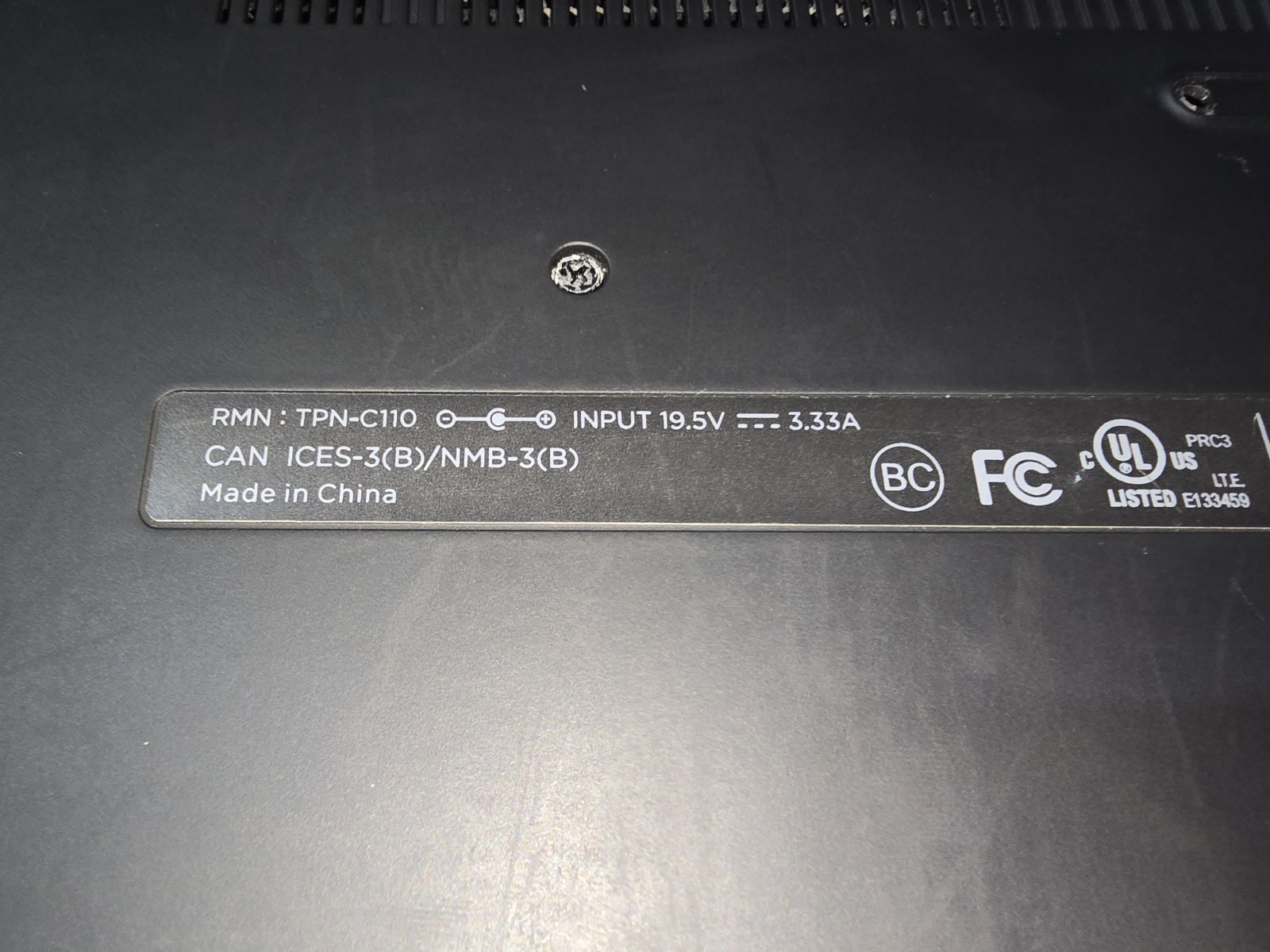 HP Envy Touchsmart Laptop Intel Core i5