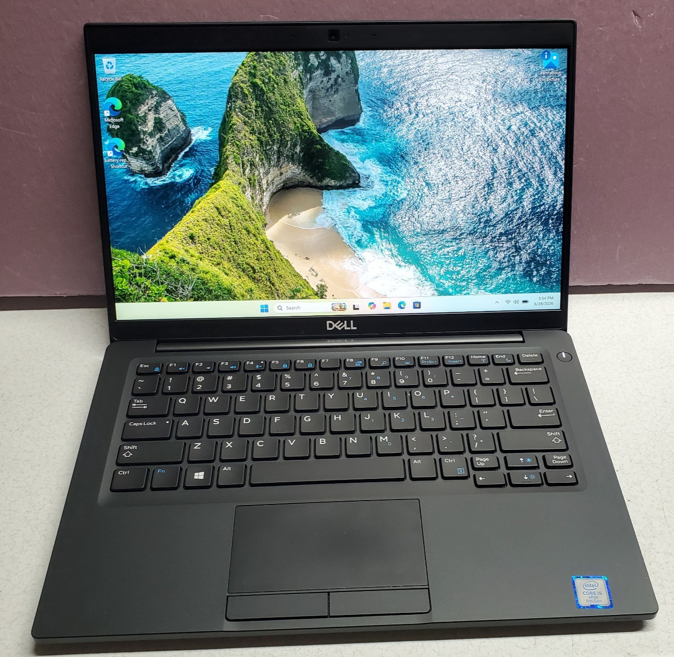 Dell Latitude 7390 13.3″/ i5-8350U/ 16G Ram/ 256G M.2 SSD /Win11Pro / Bklit KB