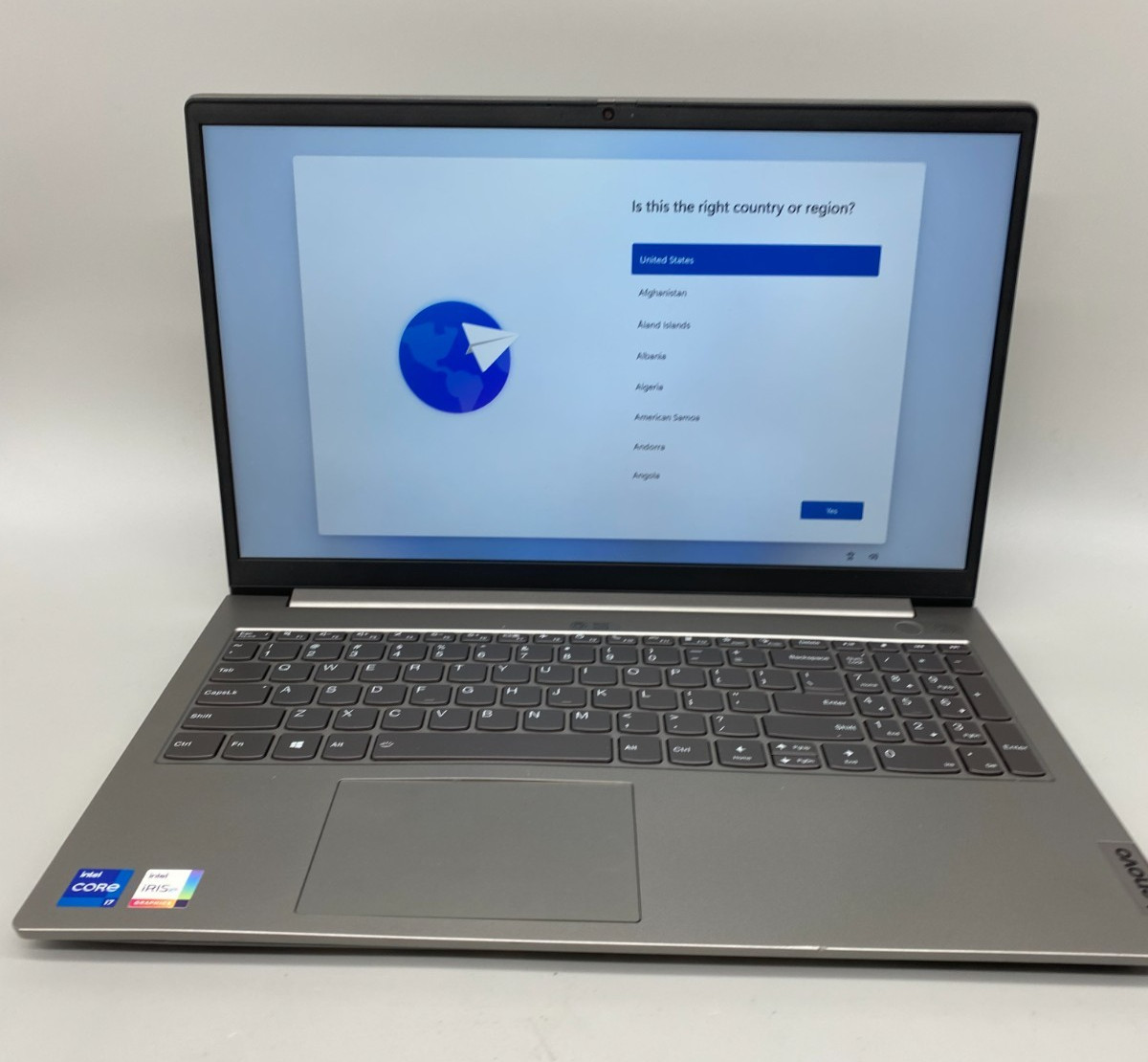 THINKBOOK 15 G2 ITL 2.8GHz i7-1165G7 16GB DDR4 512GB SSD GRAY Laptop Fair/Dent