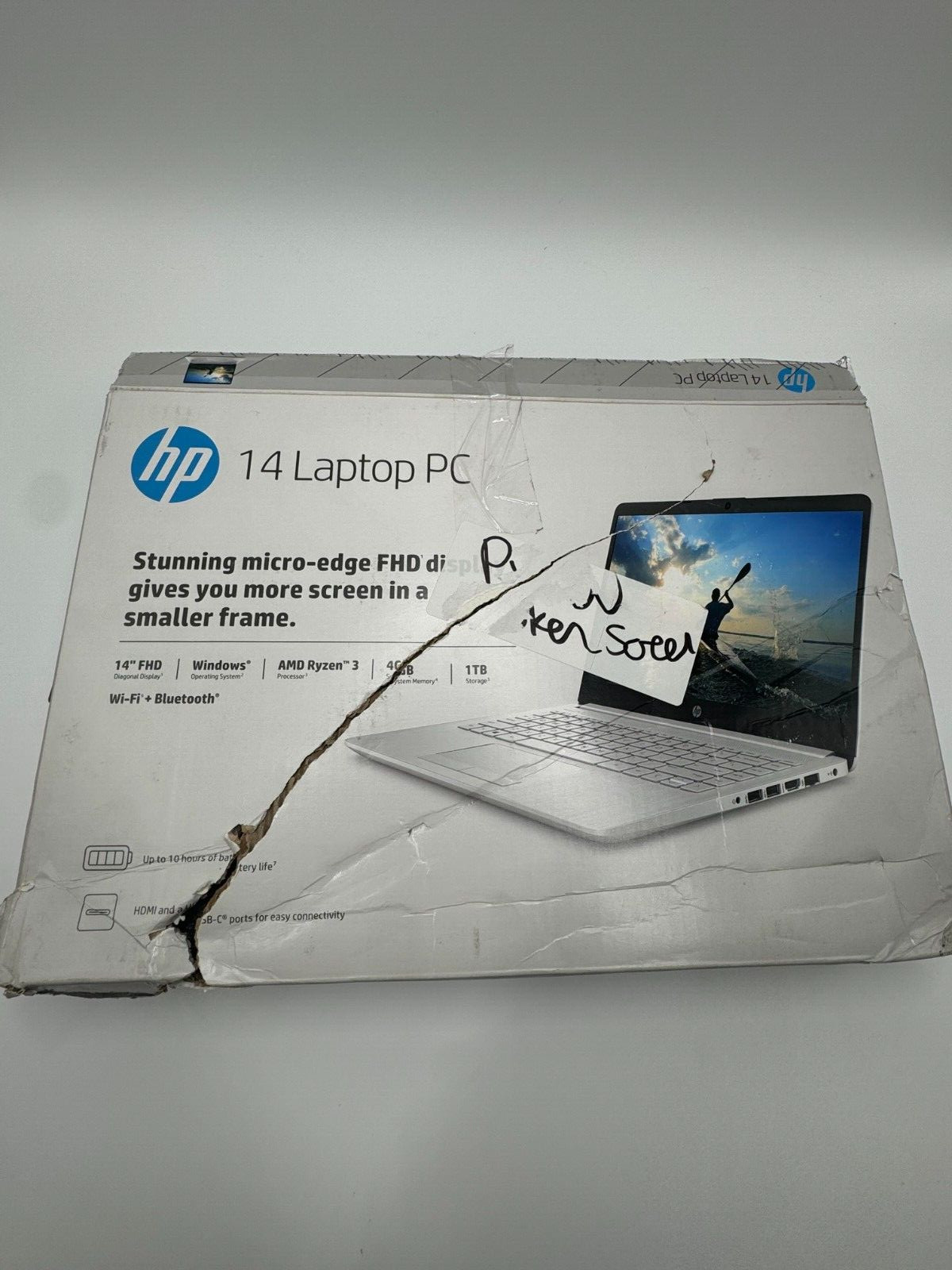 HP LAPTOP 14-DK1035WM AMD RYZEN 3 8GB RAM Parts Only