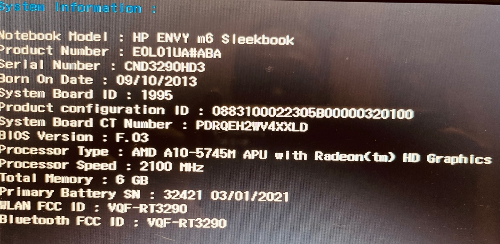 reliable HP Envy M6 Sleekbook 2.1ghz AMD Radeon laptop 6 gb RAM Windows 11 Pro