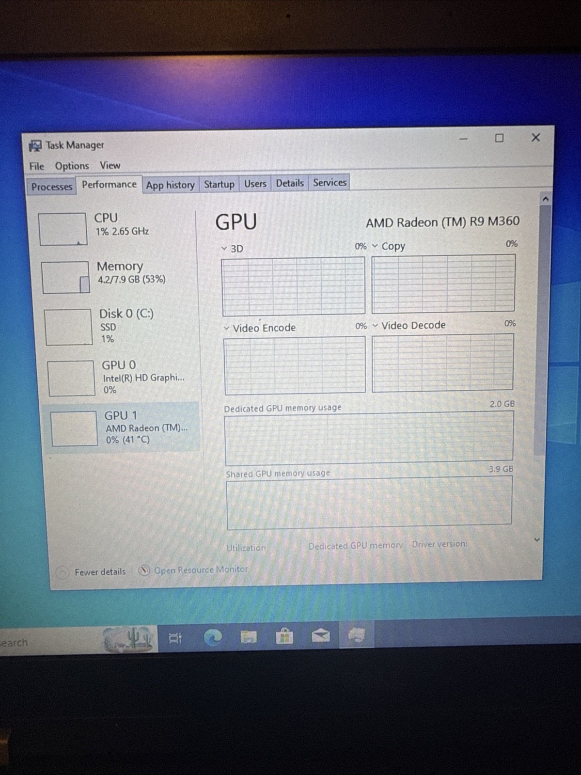 Dell Precision 3510 15.6 inch 128gb M.2 Ssd Intel Core i7 2.70GHz 8gb DDR4