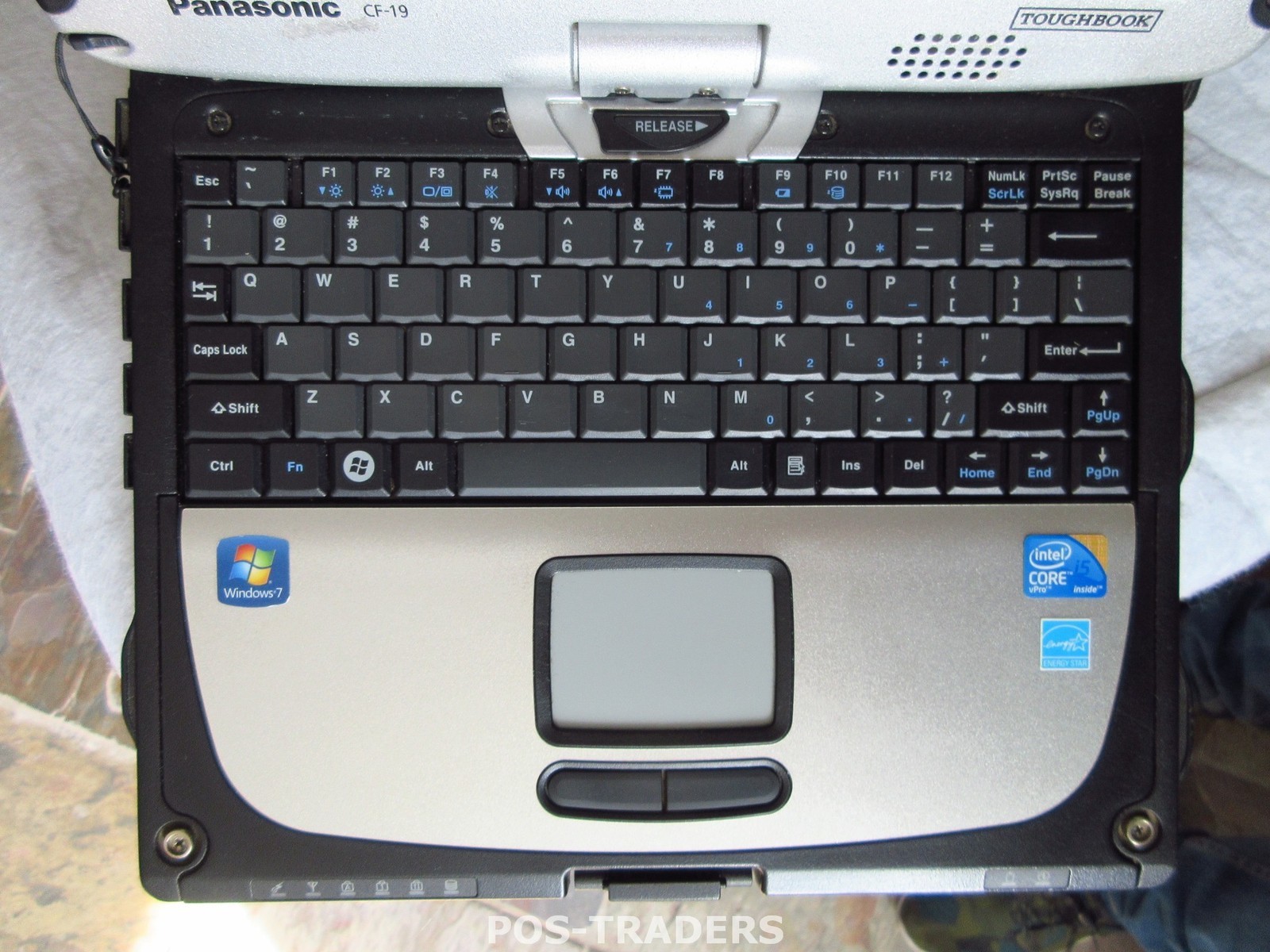 Panasonic CF-19 MK4 Win7 Toughbook I5 1.2Ghz 4GB DDR3 500GB HDD GPRS 10.1″ Touch