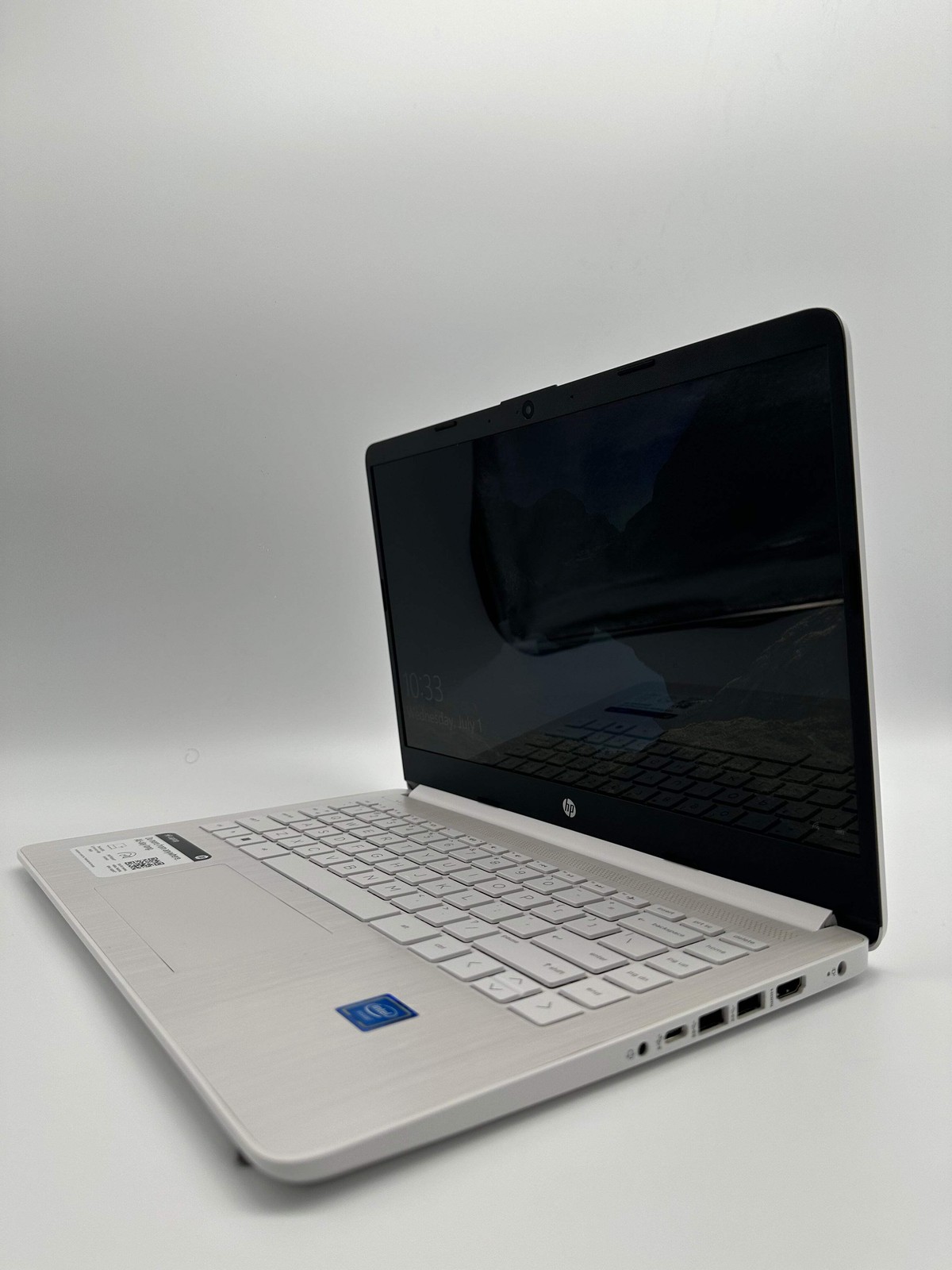 HP 14-dq0052dx 14-inch Laptop Intel Celeron 4GB 64GB White Used B