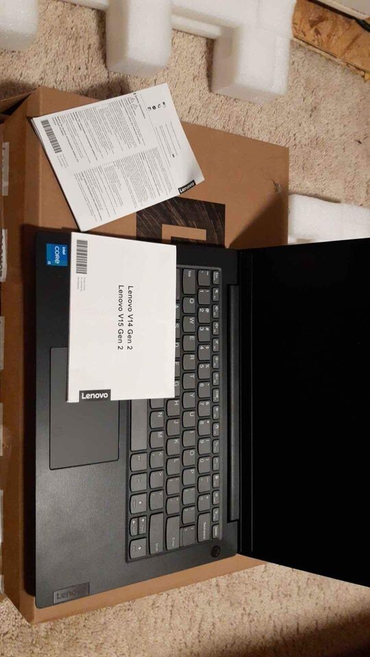V14 G2-ITL Laptop (Lenovo) – Type 82KA – Gray – Open box, never used
