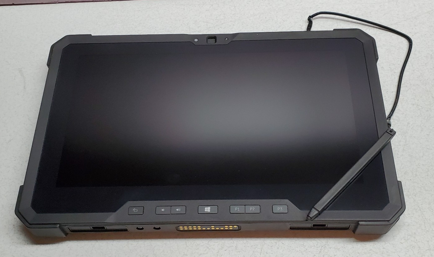Dell Latitude 7212 Rugged Ext/ i7-8650U 1.9G/16G Ram/128G M.2/Win11Pro(SEE DESC)