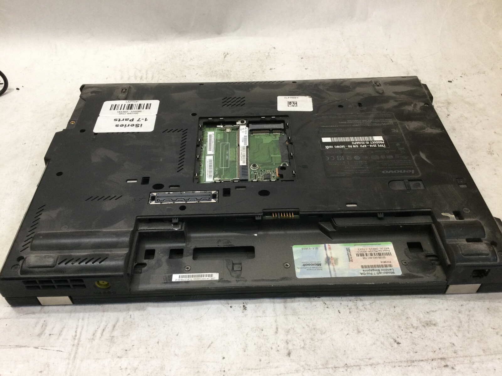 LENOVO THINKPAD T410i – FOR PARTS – MISSING COMPONENTS – READ DESCRIPTION – BB!!