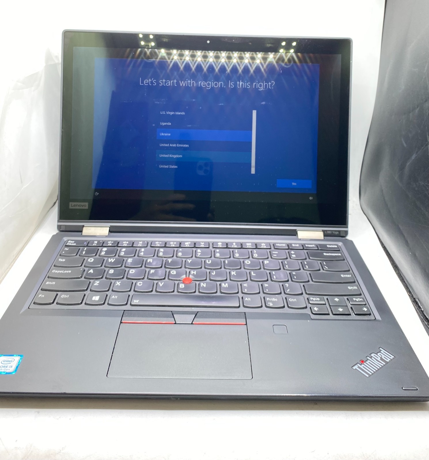 Lenovo L380 Yoga 2-in-1 13.3″ Touch Intel Core i5-8250U 16GB RAM 512GB SSD