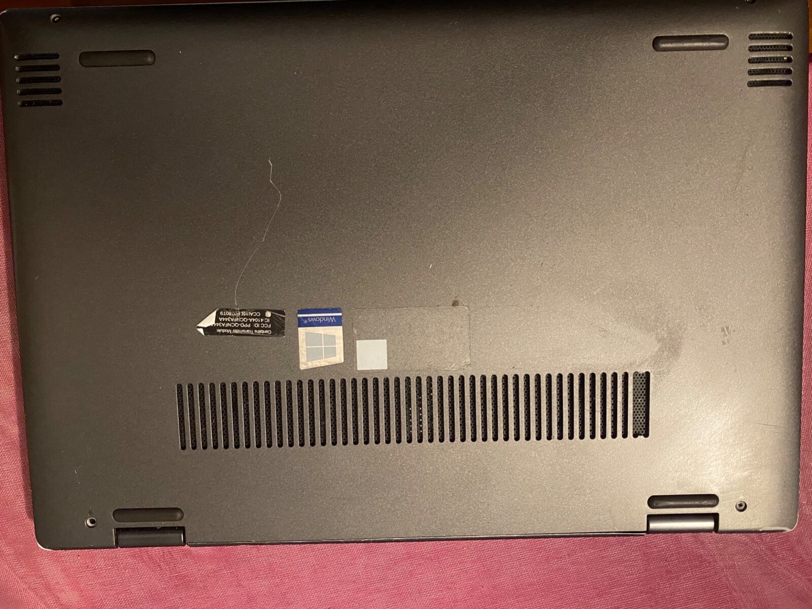 Gently used Lenovo Yoga 720 2-in-1 Touch screen laptop 128 Gb iron gray