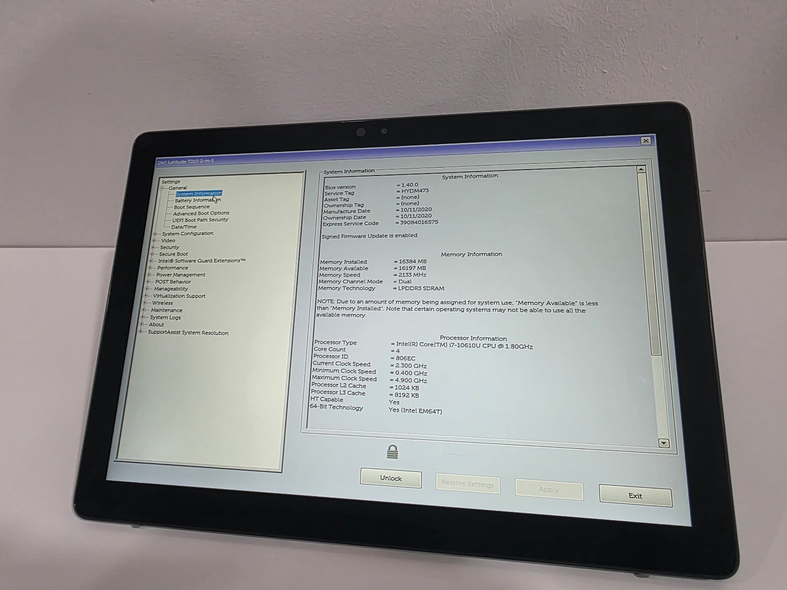 Dell Latitude 7210 2-in-1 i7-10610U 16GB FHD Touchscreen Windows 11 Tablet #2