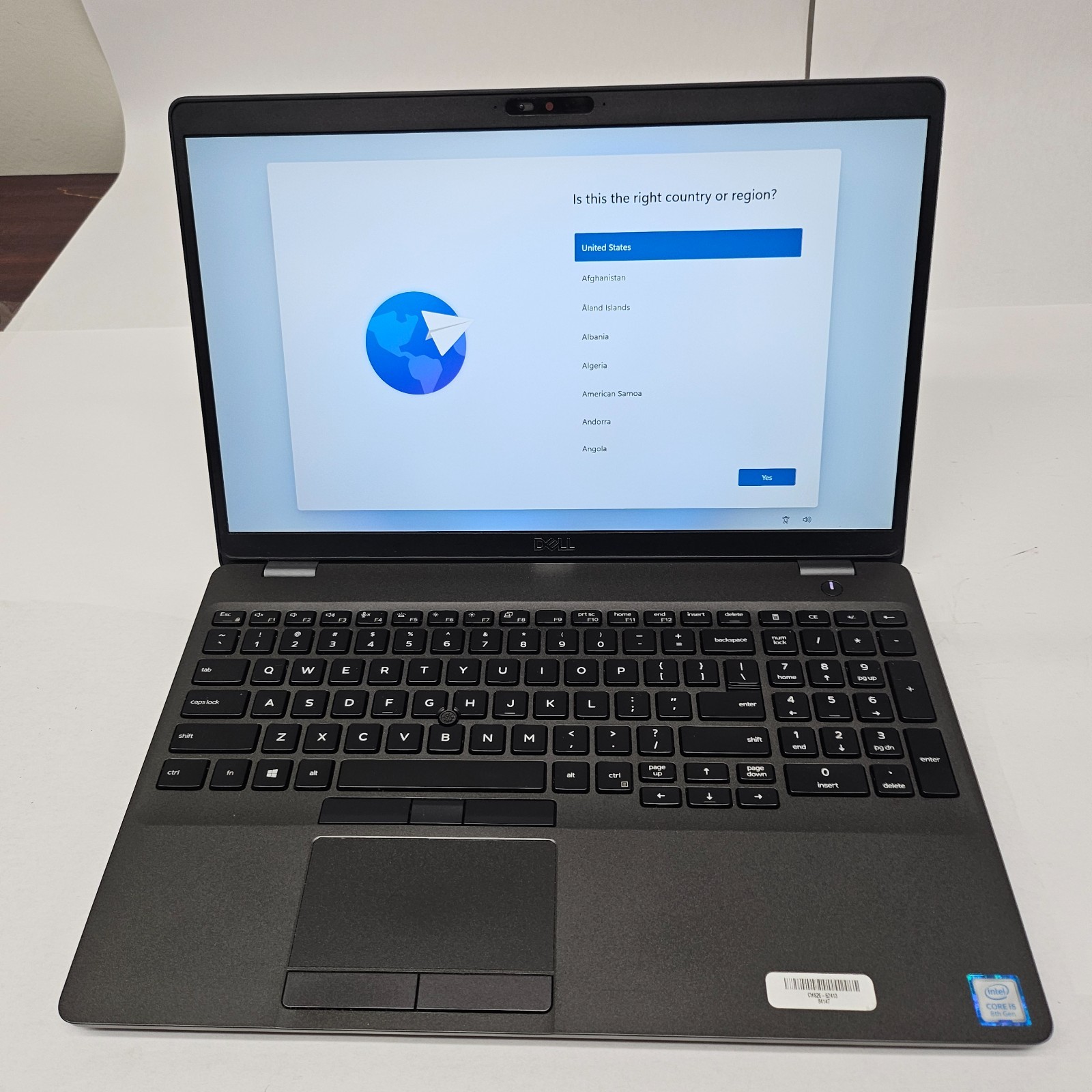 Dell Latitude 5500 Intel Core i5-8265U 1.60GHz 8GB RAM 256GB SSD Win 11 Pro