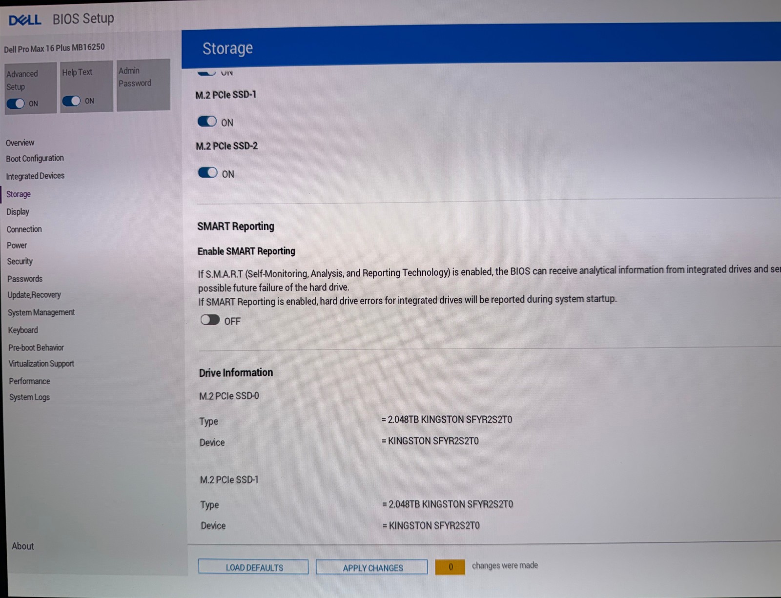 Dell Pro Max 16 Plus 4k UHD Touch Ultra 9 285HX 128GB 4TB(2TB/2TB) RTX PRO 3000