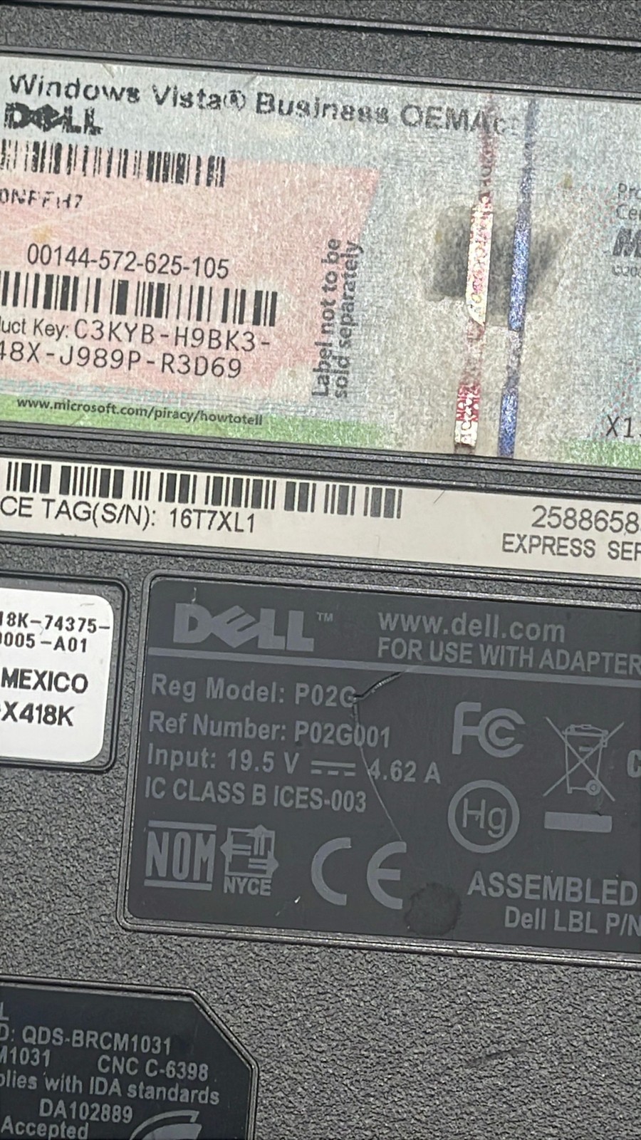 Dell Latitude E6400 XFR Intel Core 2 Duo Rugged Laptop No HDD Unit Only