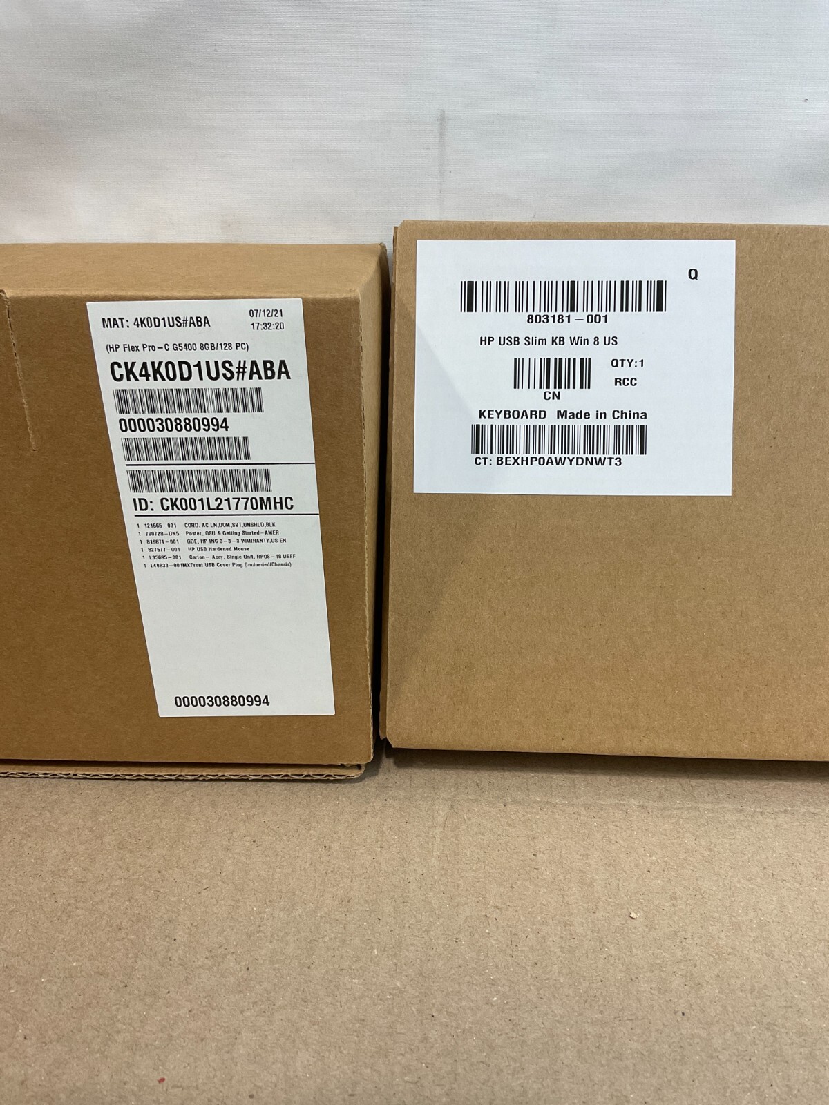 NEW HP Flex Pro-C G5400 8GB 128GB W10P 4K0D1US#ABA ✅❤️️✅❤️️ Sealed inside WTY