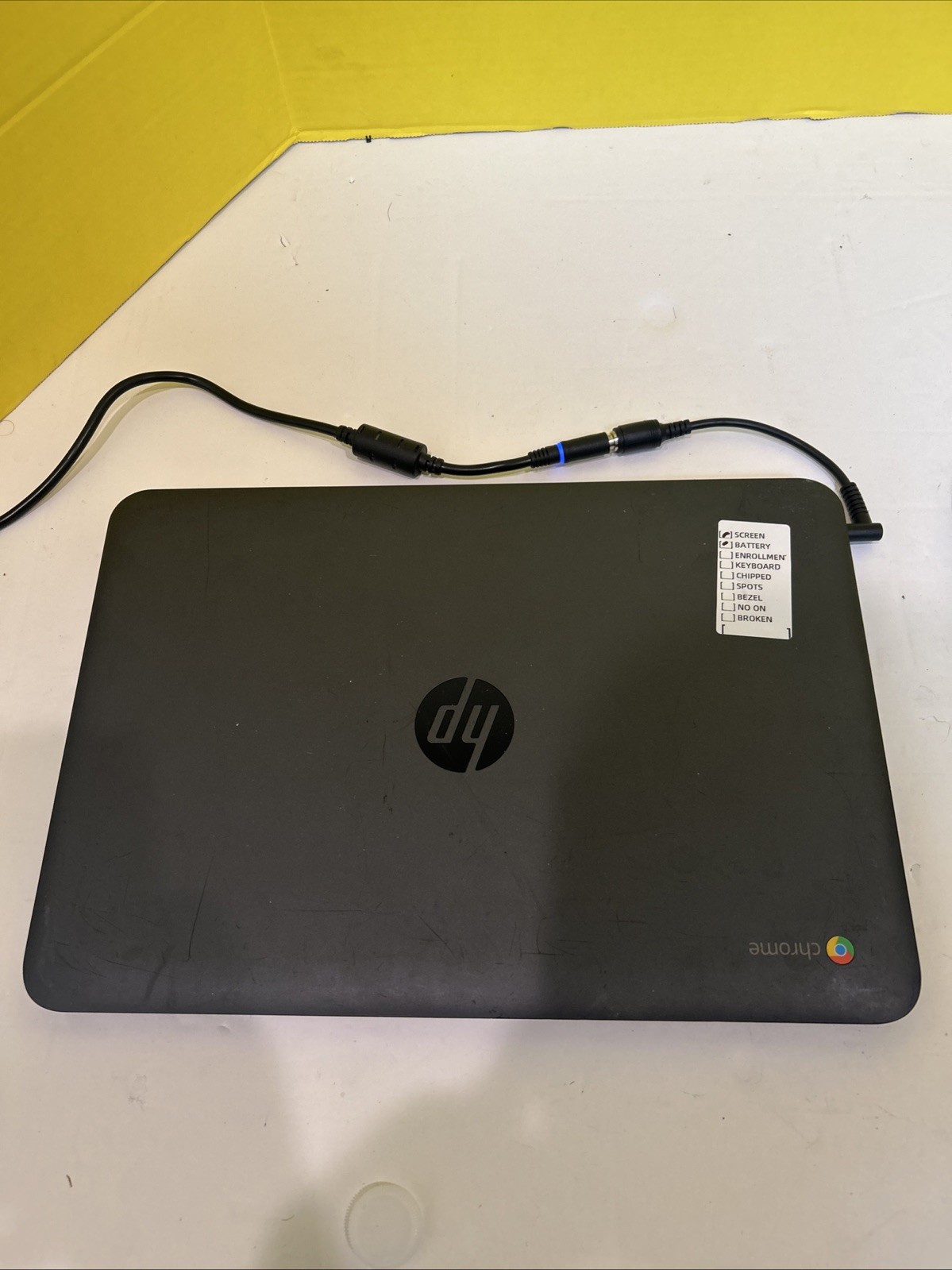 Lot of 2 HP Chromebook 14 G4 14″ For Parts Repair No Chargers