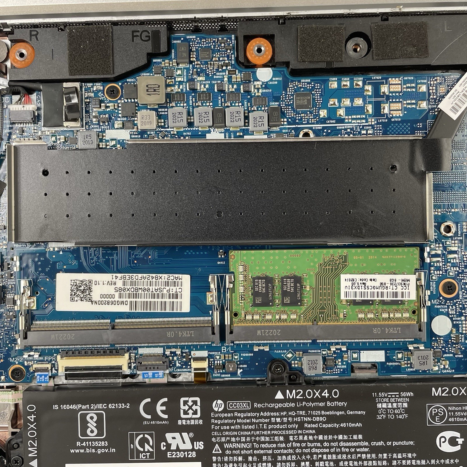 HP EliteBook 850 G7 15.6″ i5-10310U 1.70 GHz 8 GB RAM No SSD/OS/AC