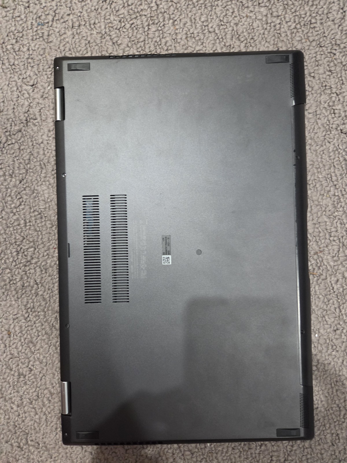 ASUS ZenBook 15 15.6in FHD i7 16GB 512GB SSD GTX 1650 Ti Windows FOR PARTS