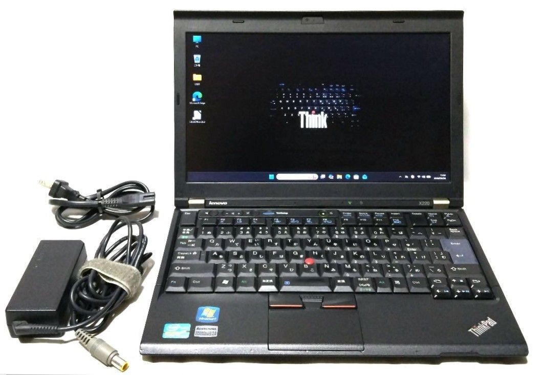Lenovo ThinkPad X220 Core i5 CPU/8GB RAM/480GB + 60GB SSD/Windows & Linux