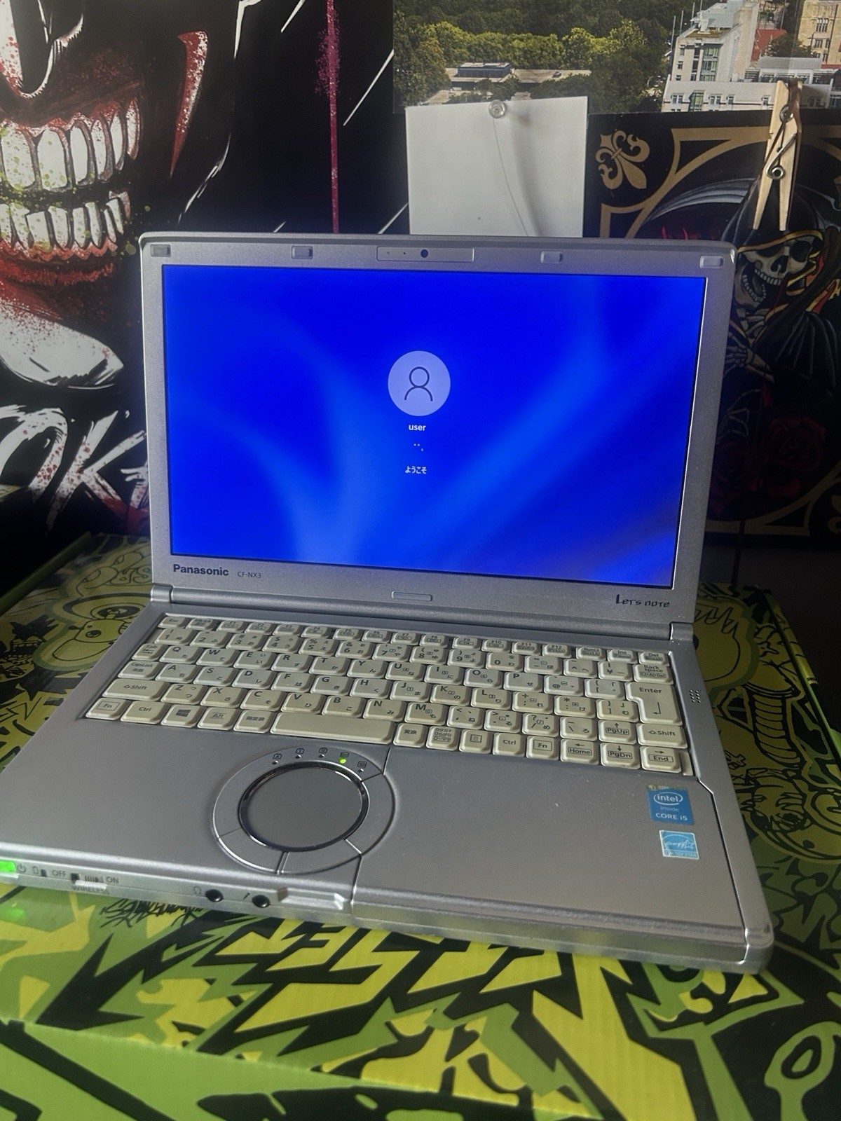 Panasonic Let’s Note CF-NX3 12.1″ i5-4200U 4GB 297GB SSD Win11 Pro Silver