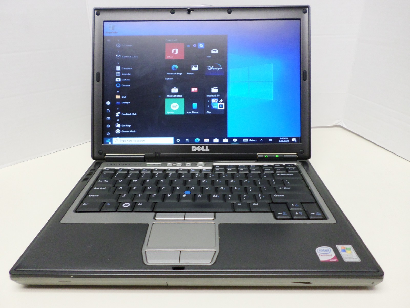 Dell Latitude D630 Core 2 T7500 @2.20GHz 2GB RAM 500GB HDD Win10 BAD BATTERY