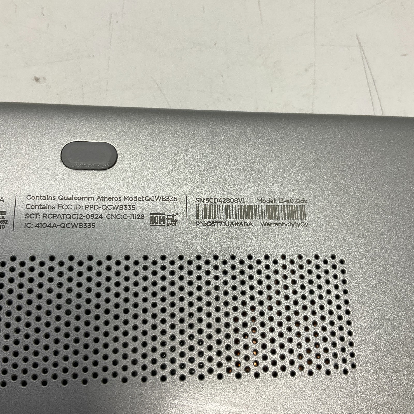 HP Pavilion 13 X360 13-A010DX Laptop Intel Core i3-4030U 4GB 500GB HDD Win 10