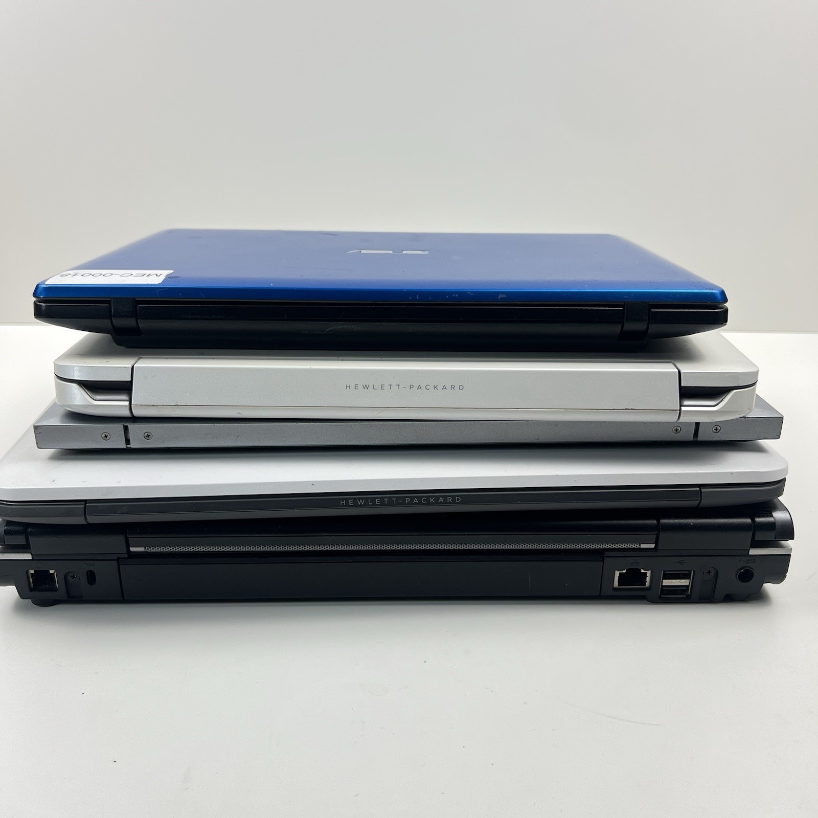 Lot of 5 Mixed HP Toshiba Laptops, FOR PARTS OR REPAIRS