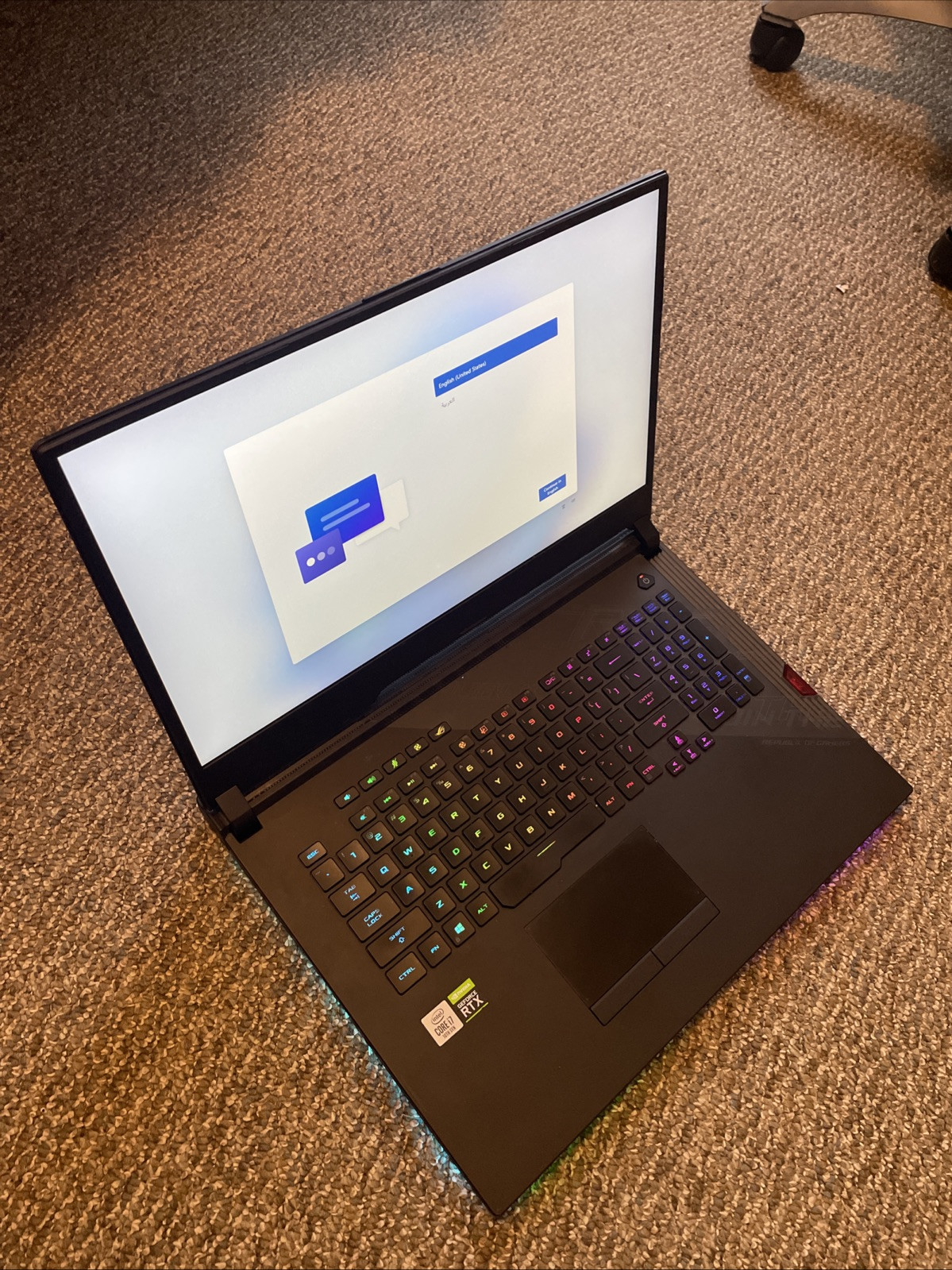 ASUS ROG strix G732 Gaming Laptop 17.3” Display | 300hz Refresh Rate |
