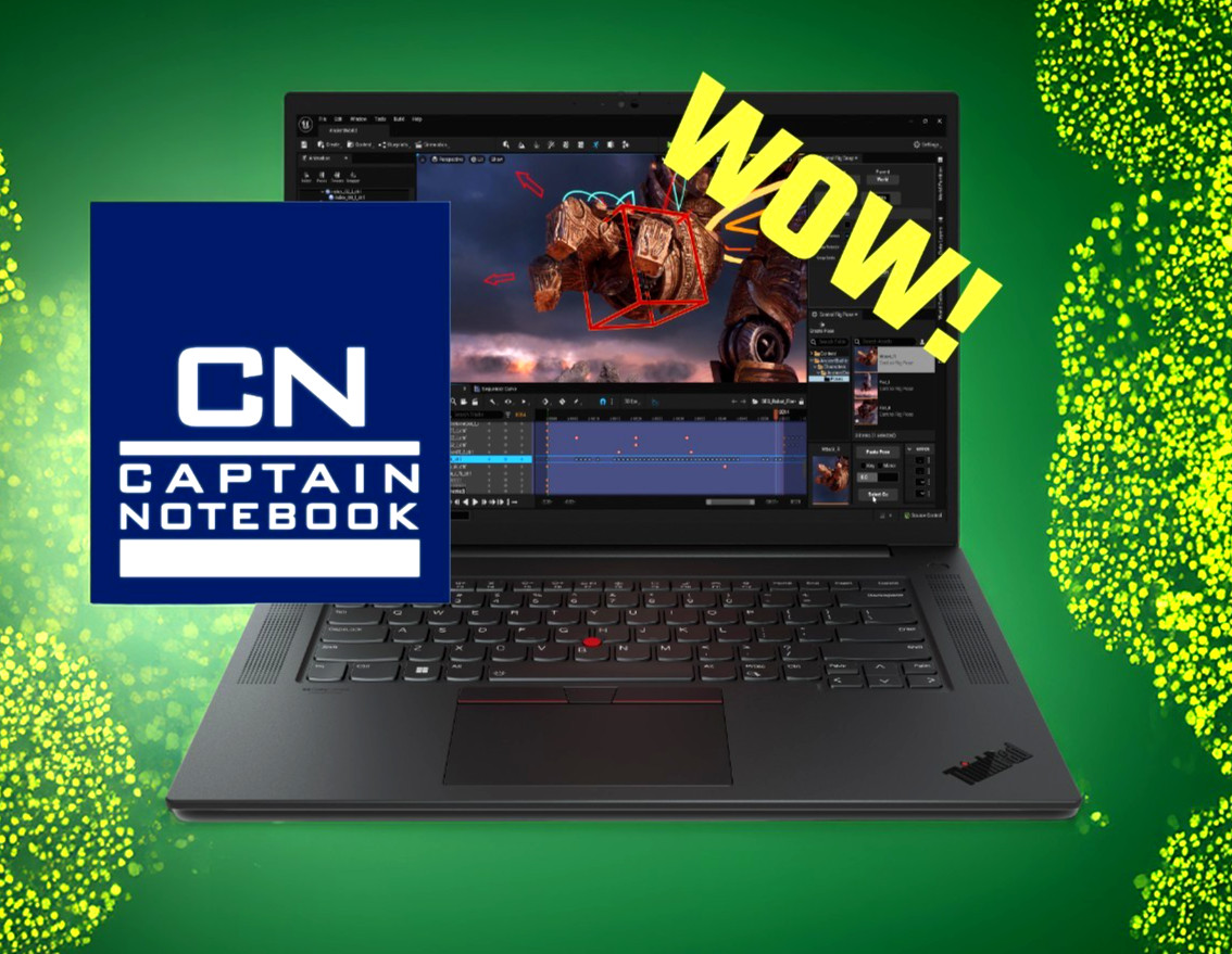 LENOVO THINKPAD P1 G6 NVIDIA RTX A1000 i7-13800H 16″WQXGA 96GB 4TB NFC LTE CAD