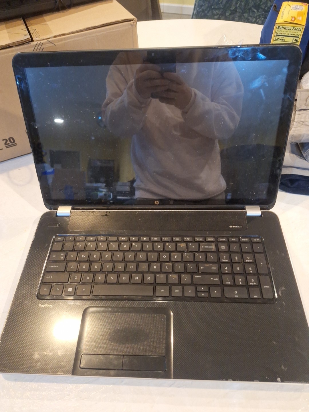 HP Envy 17-F113DX 17.3in. (Intel Core i5 4th Gen., 1.7GHz, 4GB) No SSD Read Desc