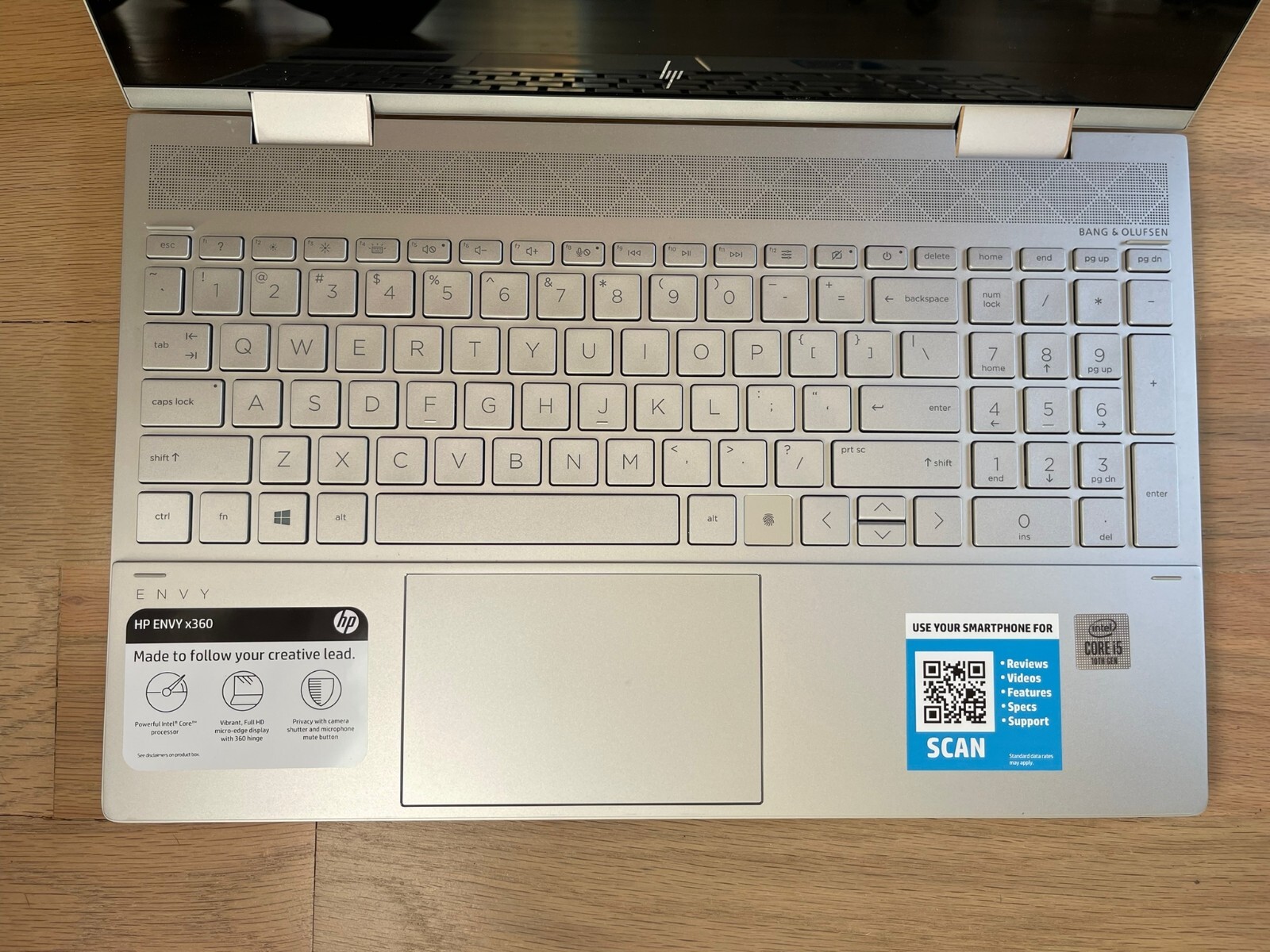 HP ENVY X360 15.6 Touchscreen Laptop | Core i5-1035G1 | 256GB SSD | 8GB RAM