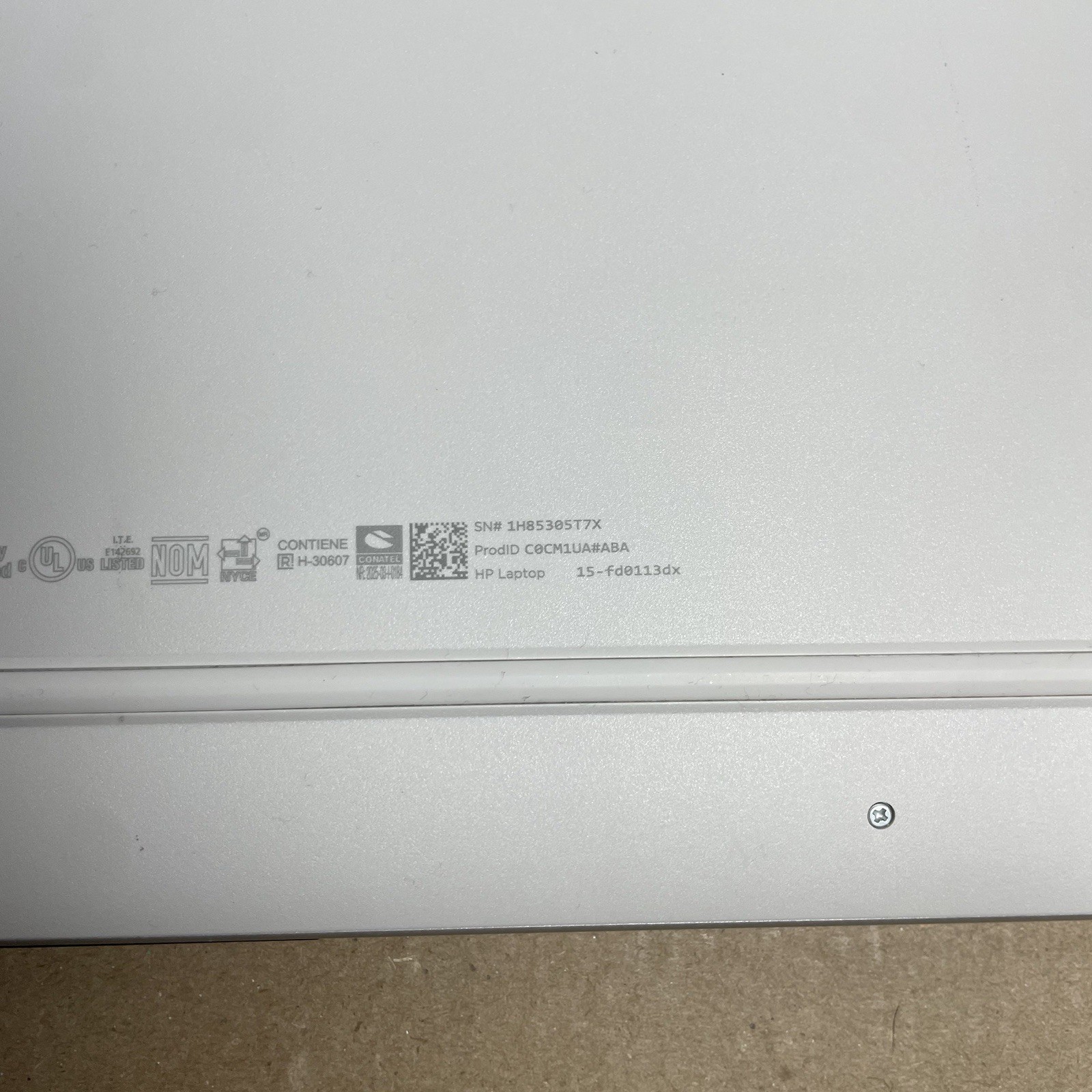 HP Laptop 15-FD0113DX 15.6″ i3-N305 1.8GHz 8GB RAM 128GB SSD