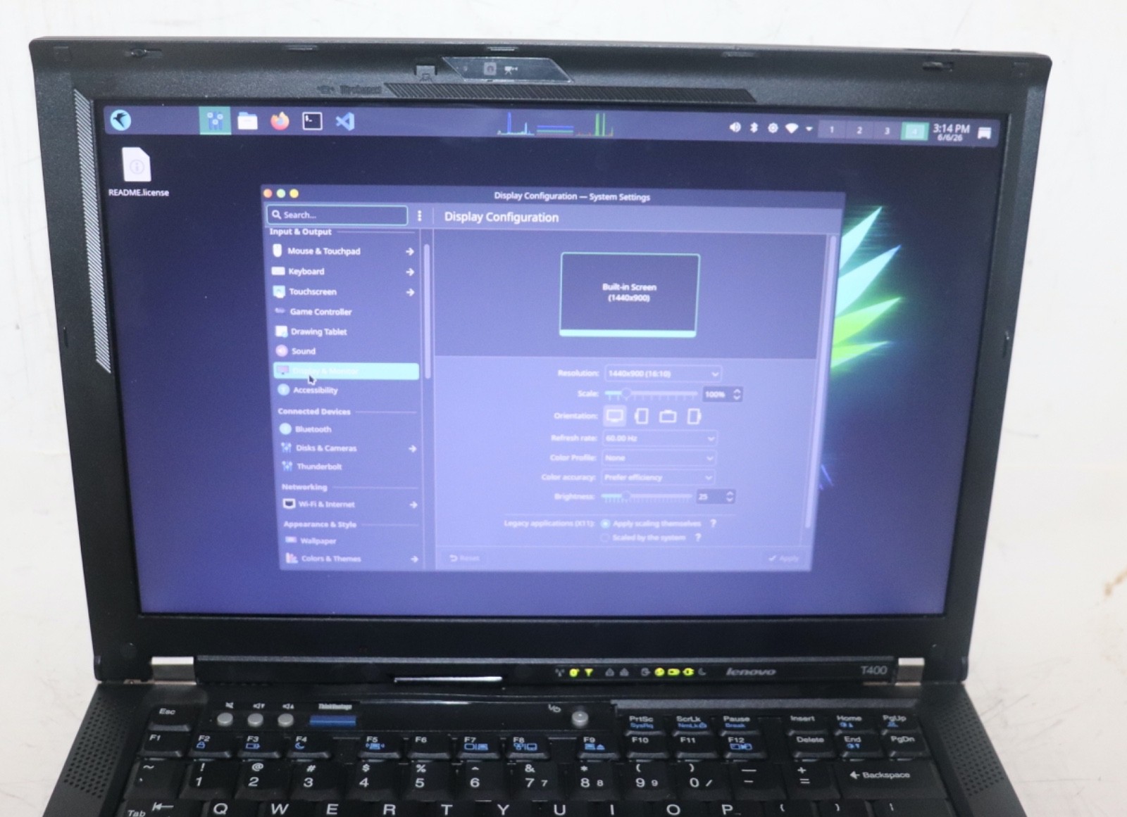 LibreBoot Lenovo ThinkPad T400|Int Core Duo@2.53GHz|8GRAM|320HDD|Parrot Security