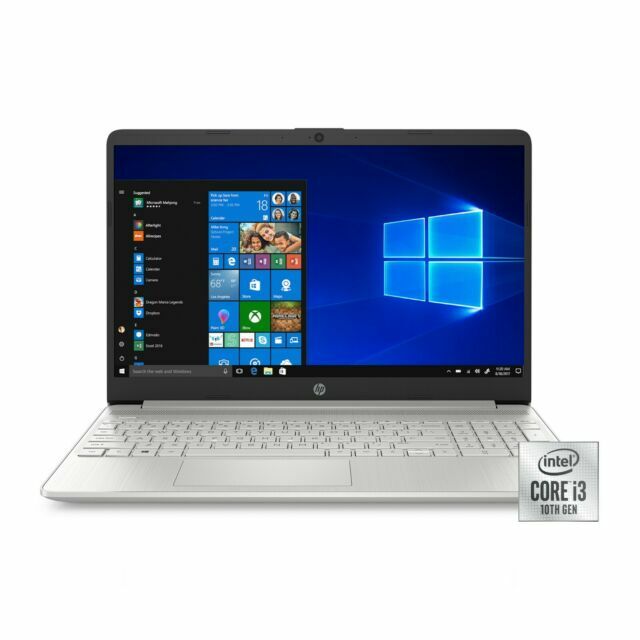 HP 15-dy1024wm 15.6 inch (128GB, Intel Core i3 10th Gen., 1.20GHz, 4GB)…