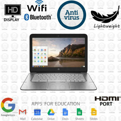 HP Chromebook 14 16GB/128GB SSD 4GB RAM WiFi Webcam 14″ NVIDIA Tegra 2.10GHz
