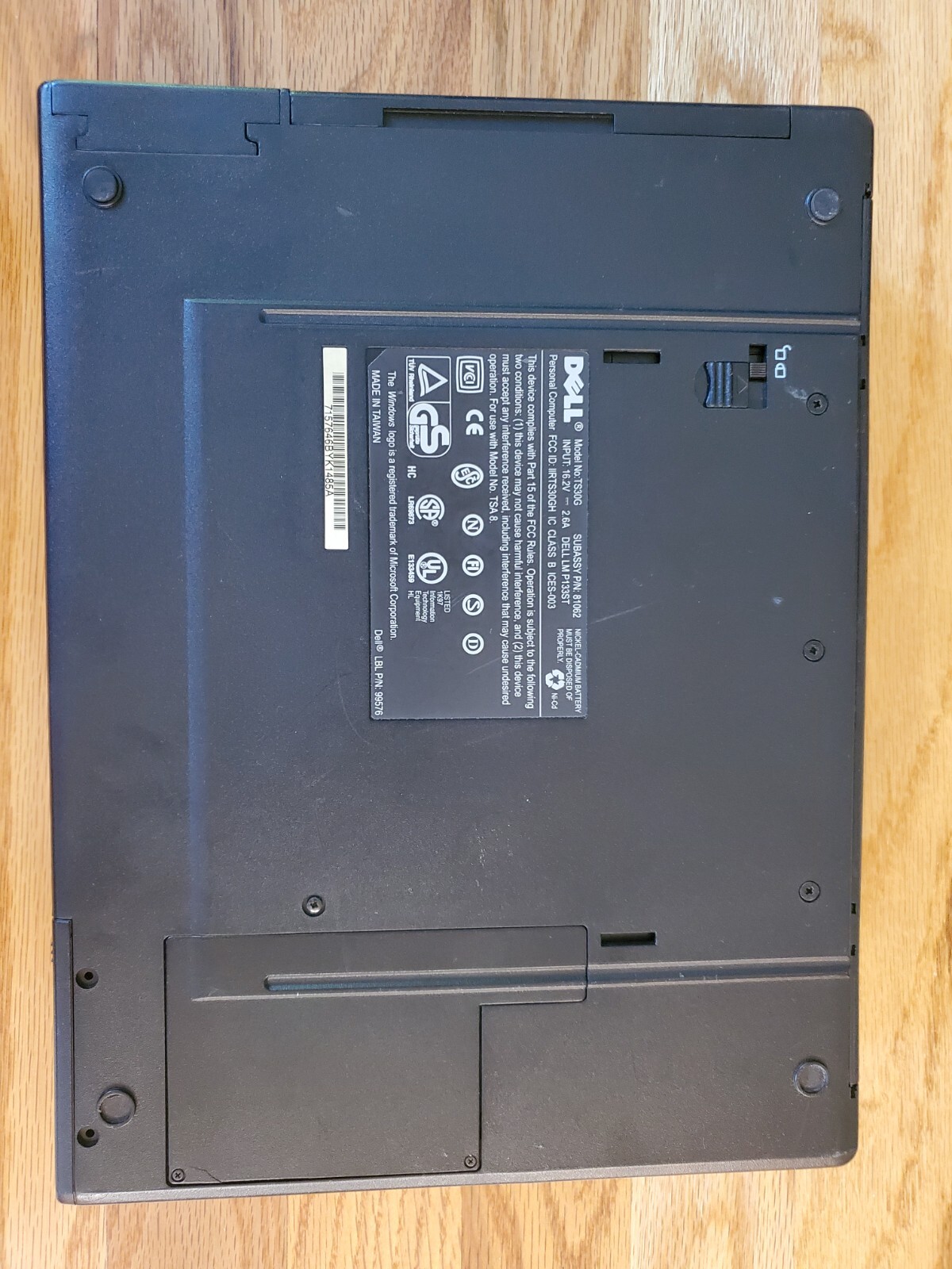 Dell Latitude LM TS30G Laptop | Boots to Bios! | With RAM | For Repair!