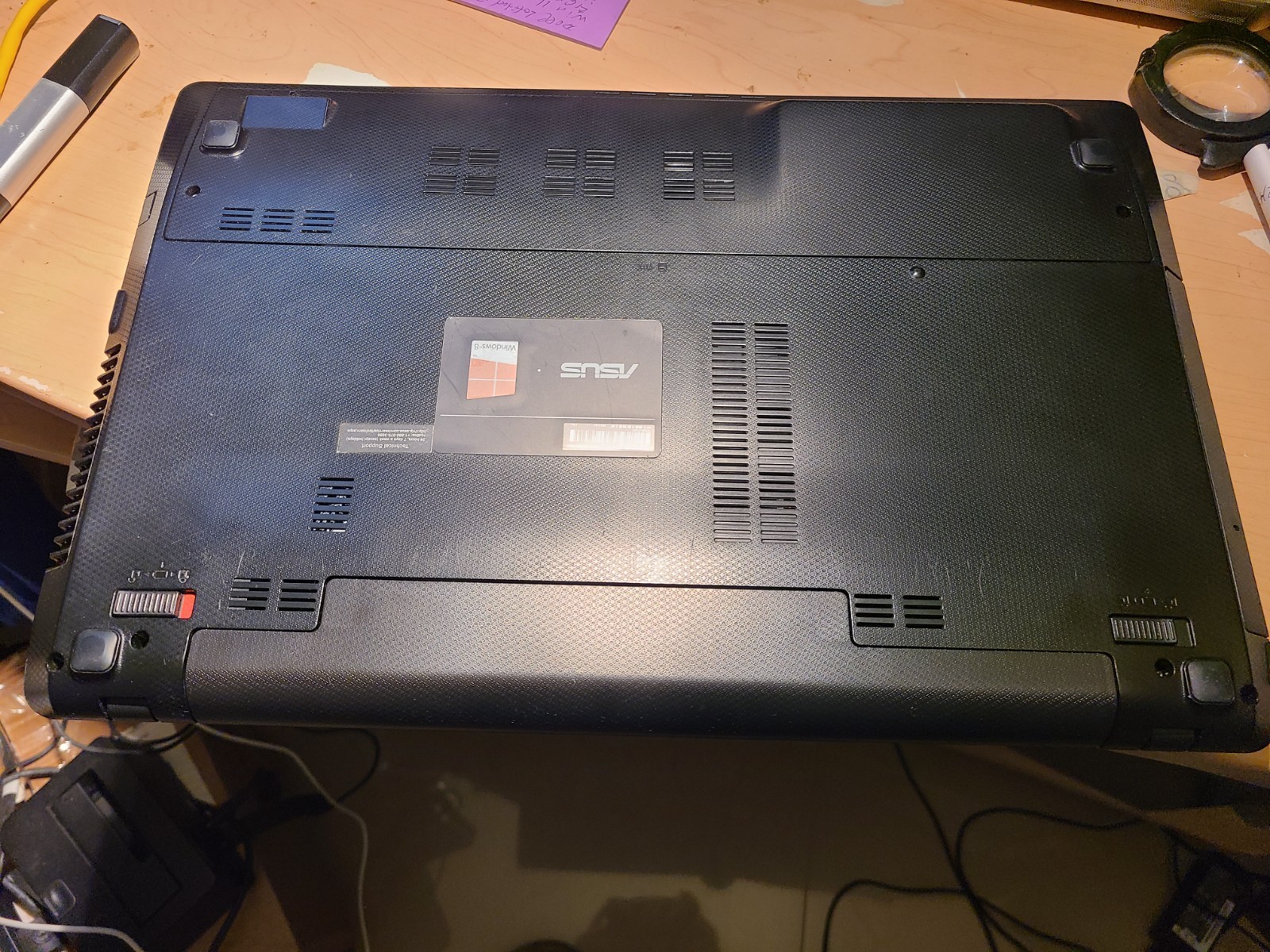 Asus K55N 15.6″ HD Laptop AMD RADEON- 7640 G 1 TB Win-11 DVD Web-Cam BT