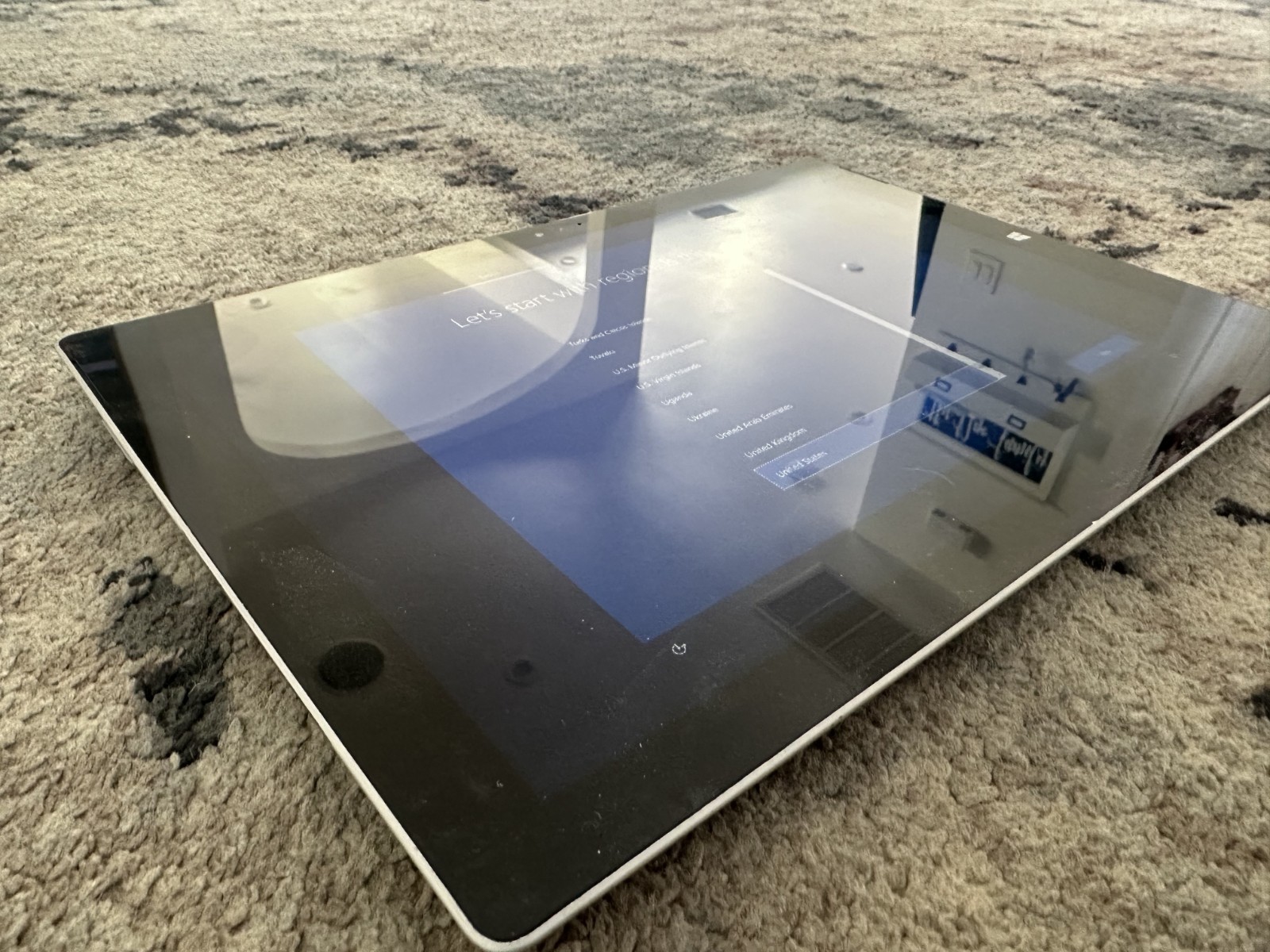 Microsoft Surface Pro3 Intel Core i5-4300U @1.90 GHz 4GB RAM 128GB SSD Bad touch